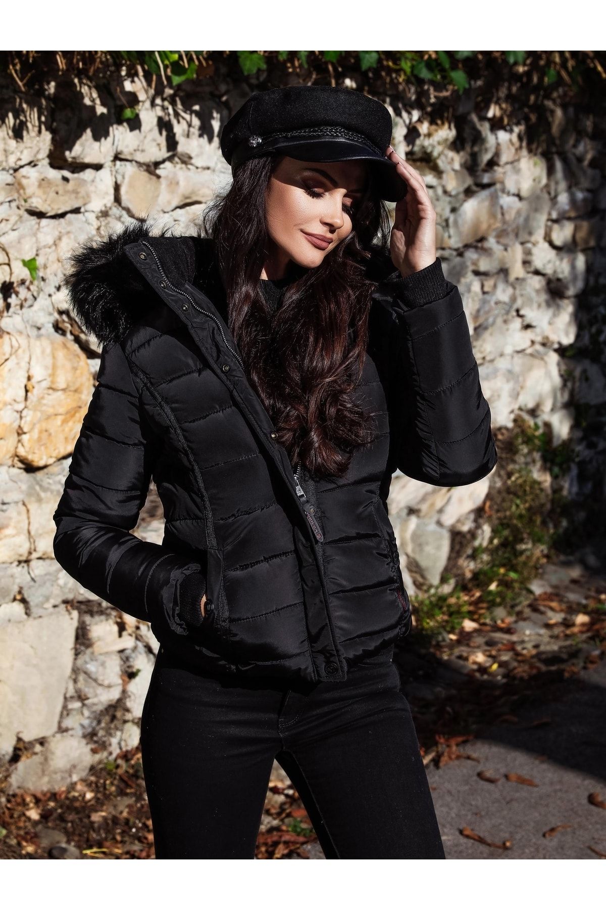 Navahoo Winterjacke Braun Puffer Fast ausverkauft