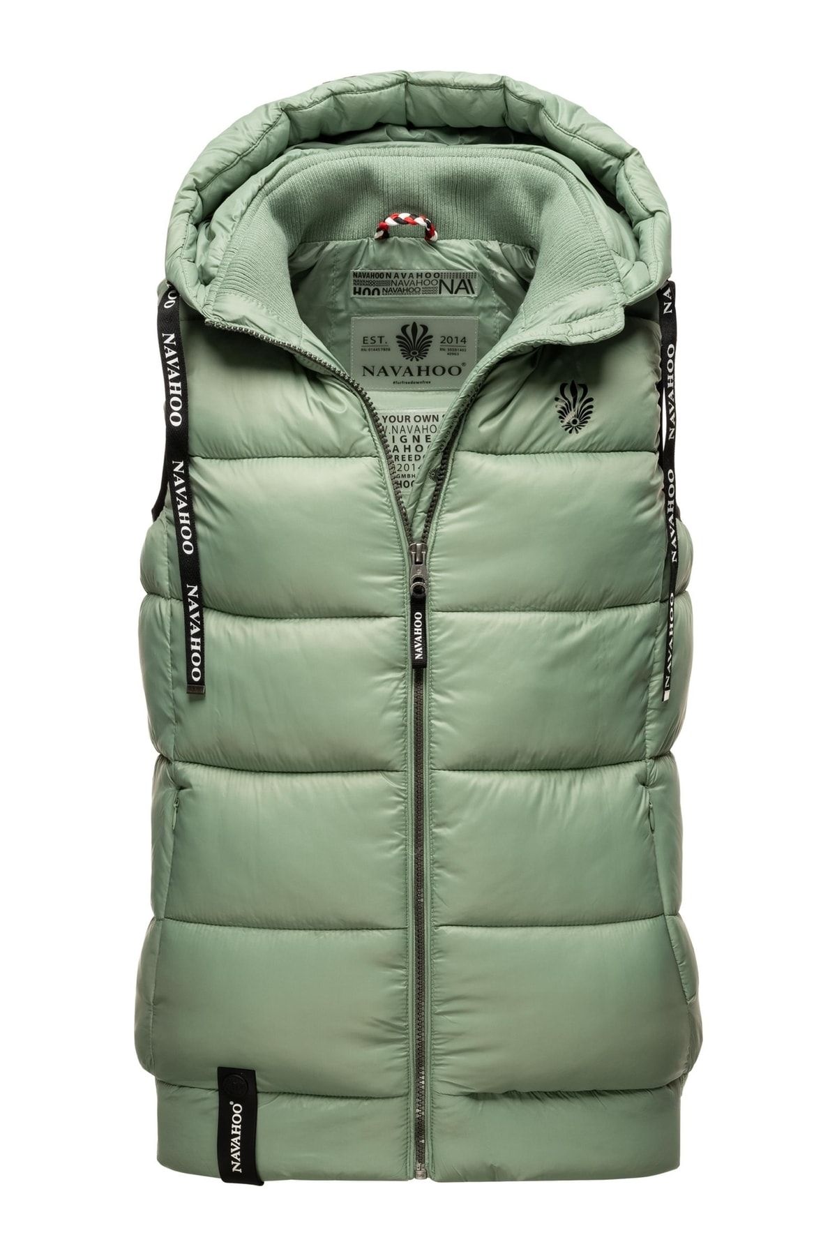 Navahoo Weste Grün Puffer Fast ausverkauft