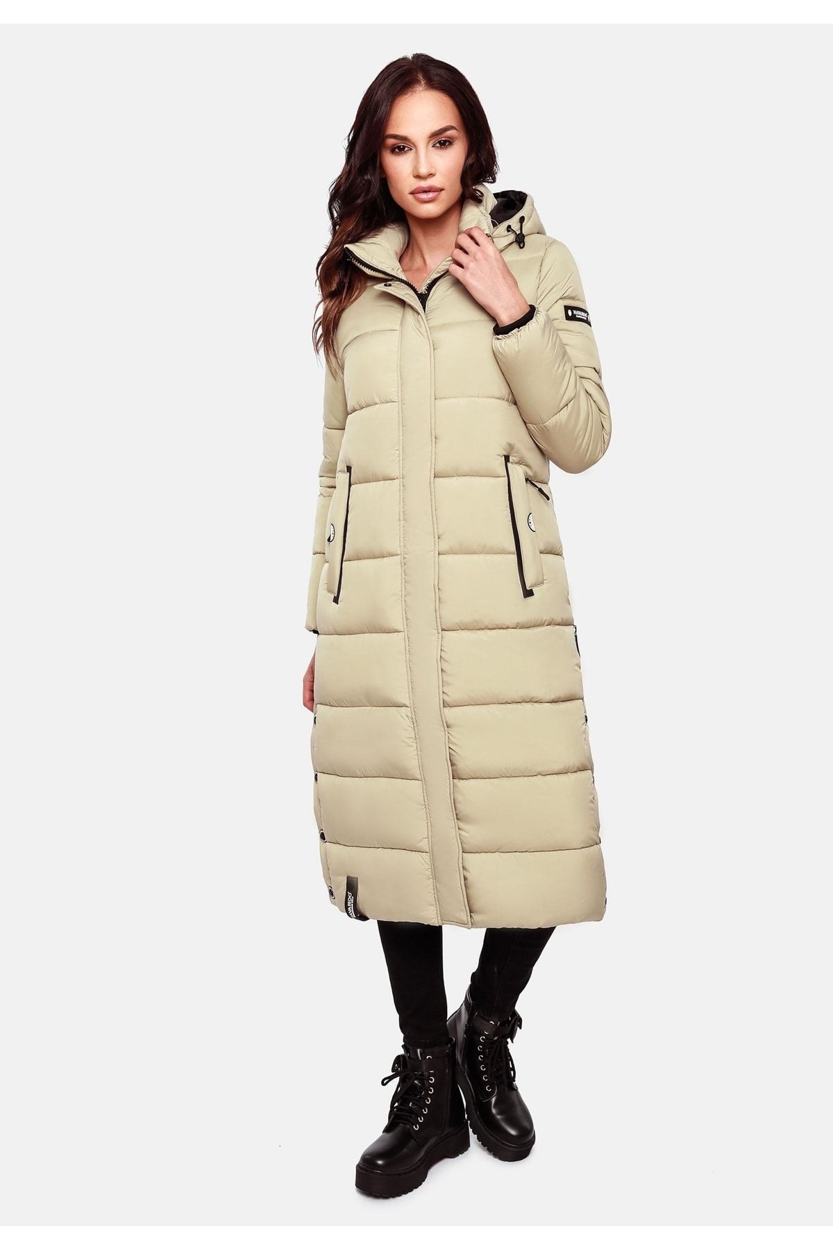 Navahoo Winterjacke Grau Puffer