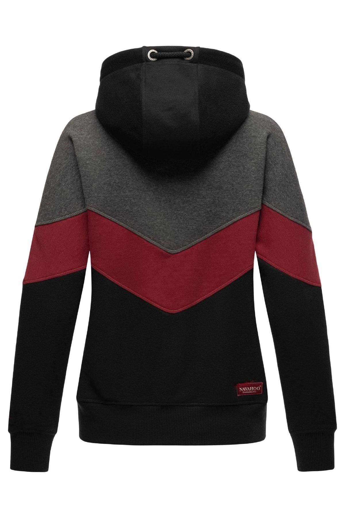 Navahoo Pullover Schwarz Relaxed Fit ER7622
