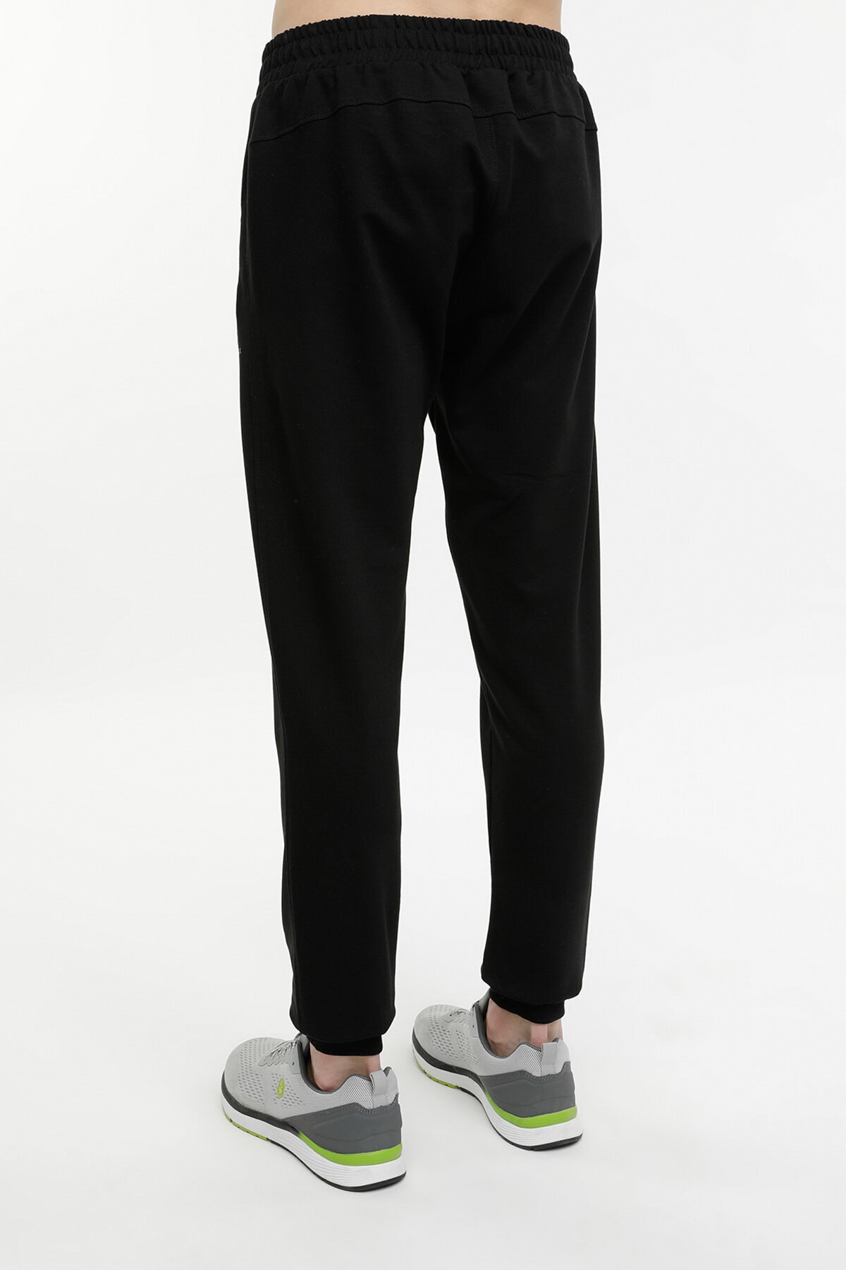 شلوار گرمکن مردانه مشکی لامبرجک | M-CT107 BASIC JOGGER 2PR اورجینال - تصویر 2