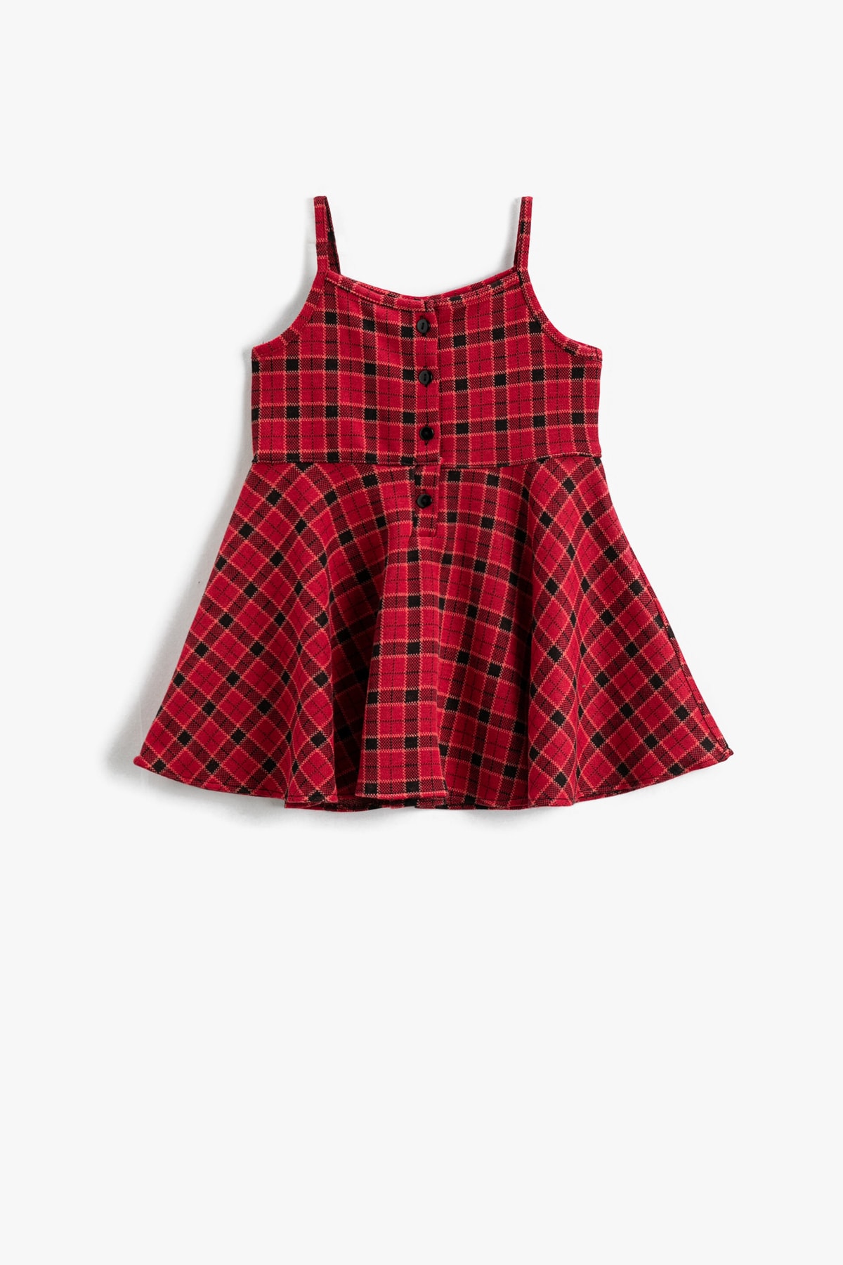 لباس مجلسی دخترانه قرمز کوتونKoton | 3WMG80030AK اورجینال - تصویر 2