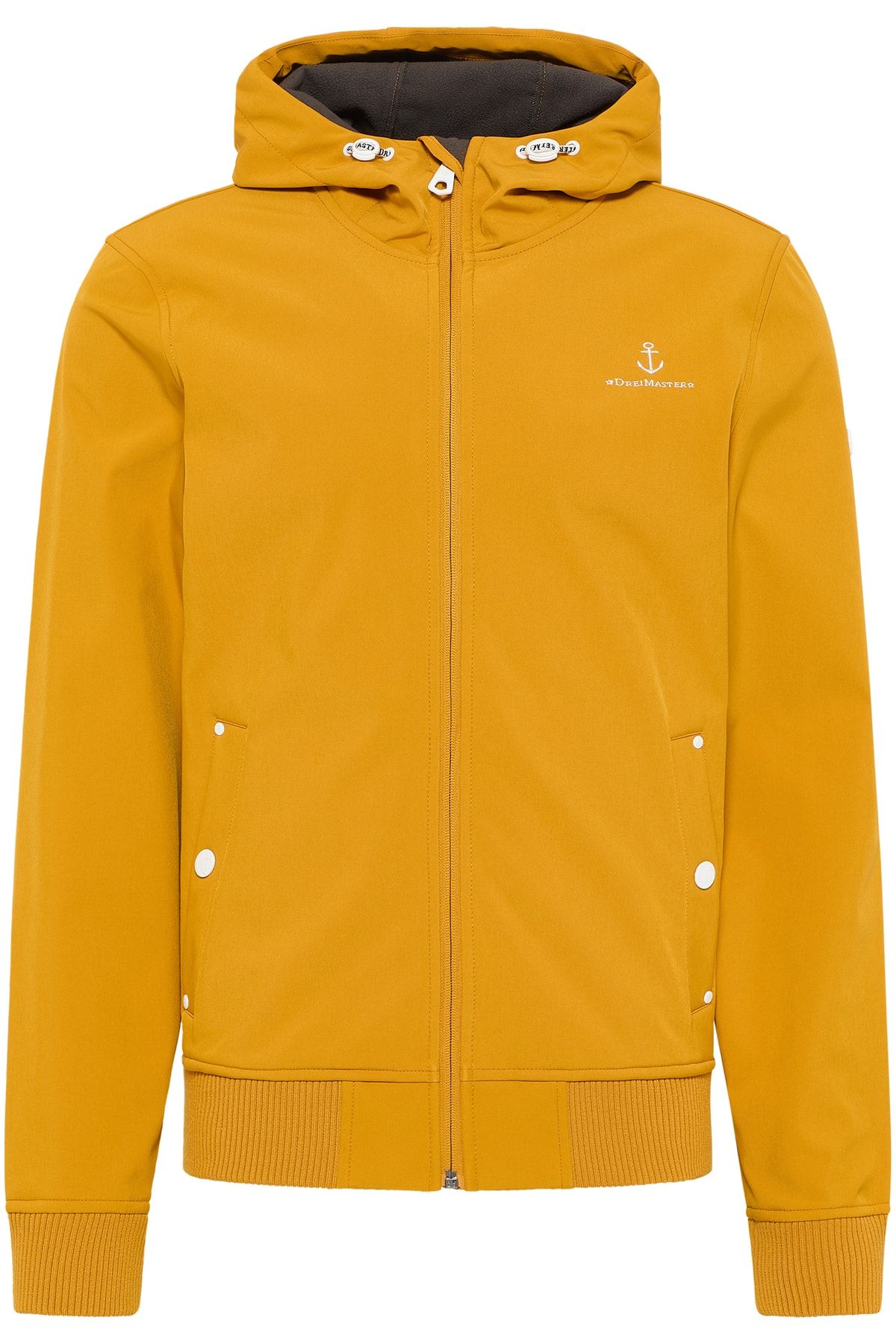Dreimaster Sweatshirt Gelb Regular Fit Fast ausverkauft