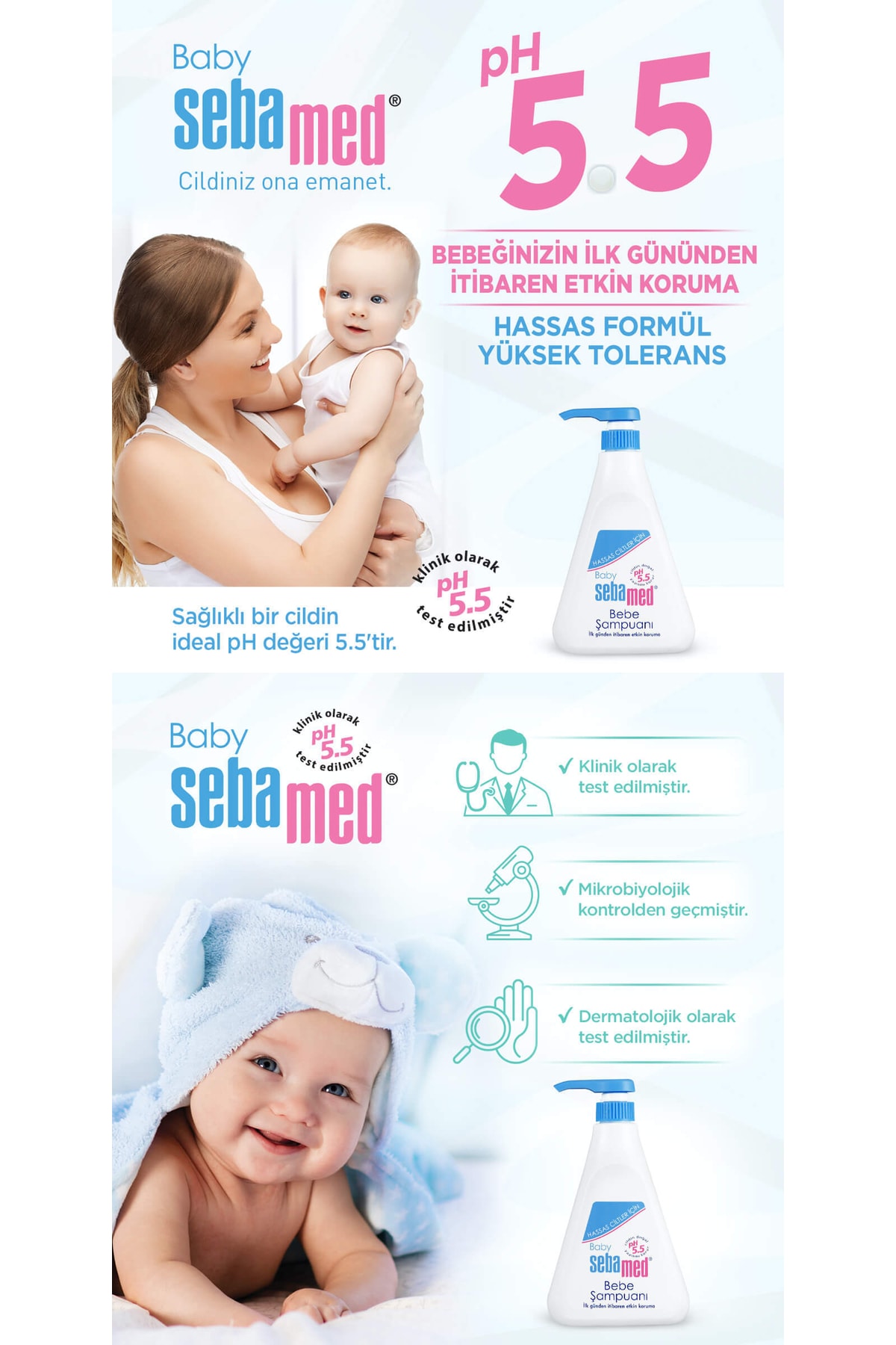 شامپو کودک و نوزاد   Sebamed | seva6 اورجینال - تصویر 7