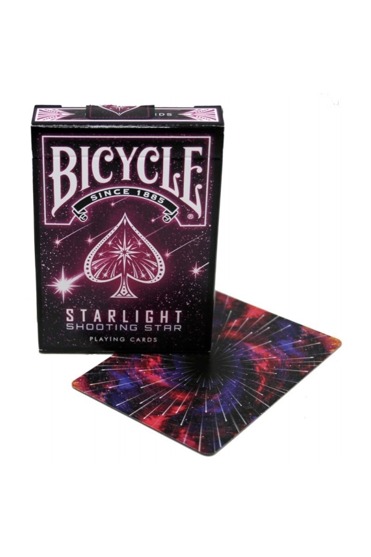 Bicycle Starlight Shooting Star Spielkarten - Limited Edition Mit Pink & Lila Design | Poker Größe