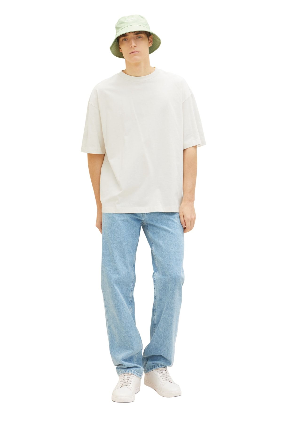 Tom Tailor Denim T-Shirt Weiß Regular Fit QV7251