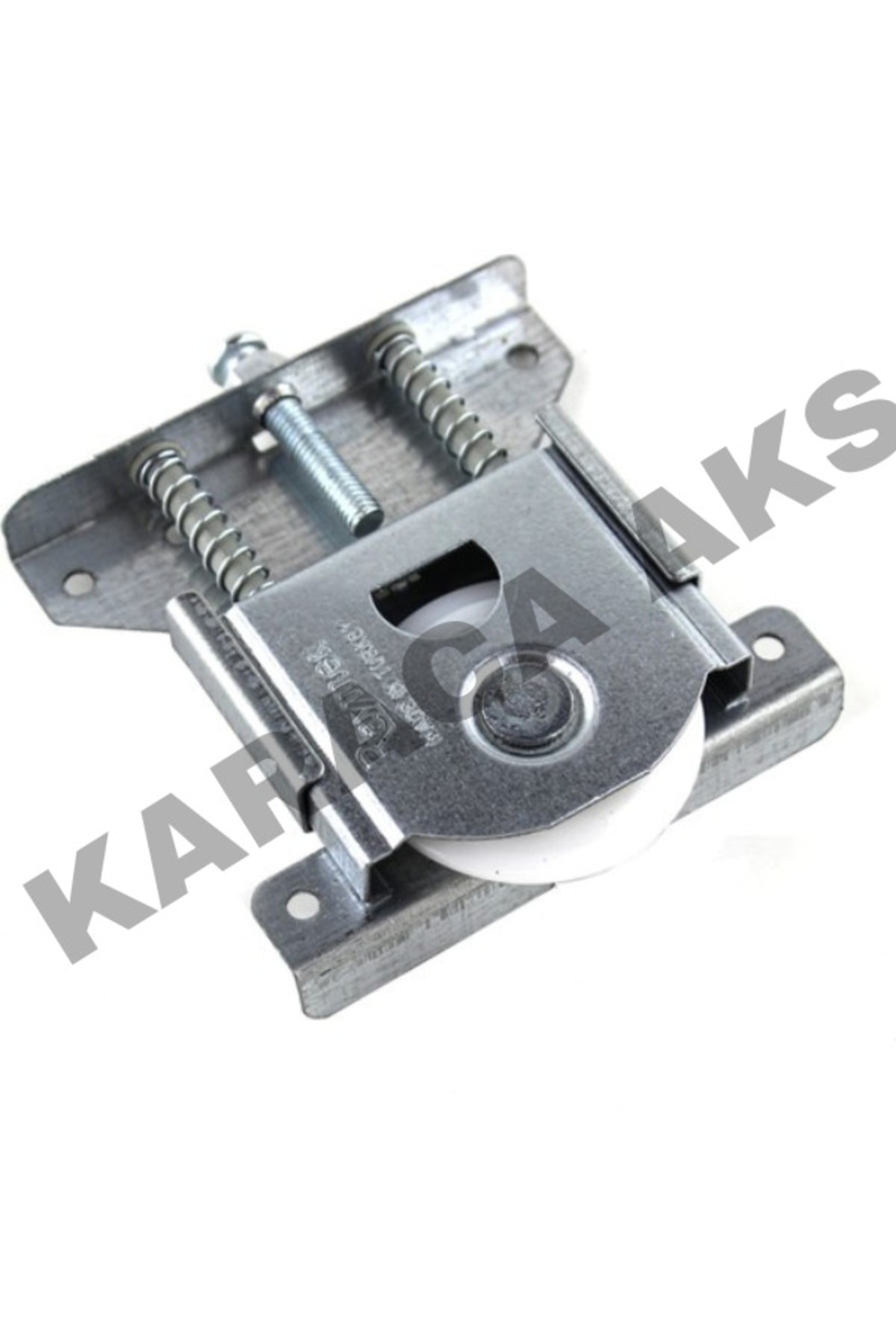 krc Pkm80 Rulmanlı 80kg. (4 Adet )ağır Tip Sürgülü Ray Dolap Gardırop Kapak Makarası 4 Adet