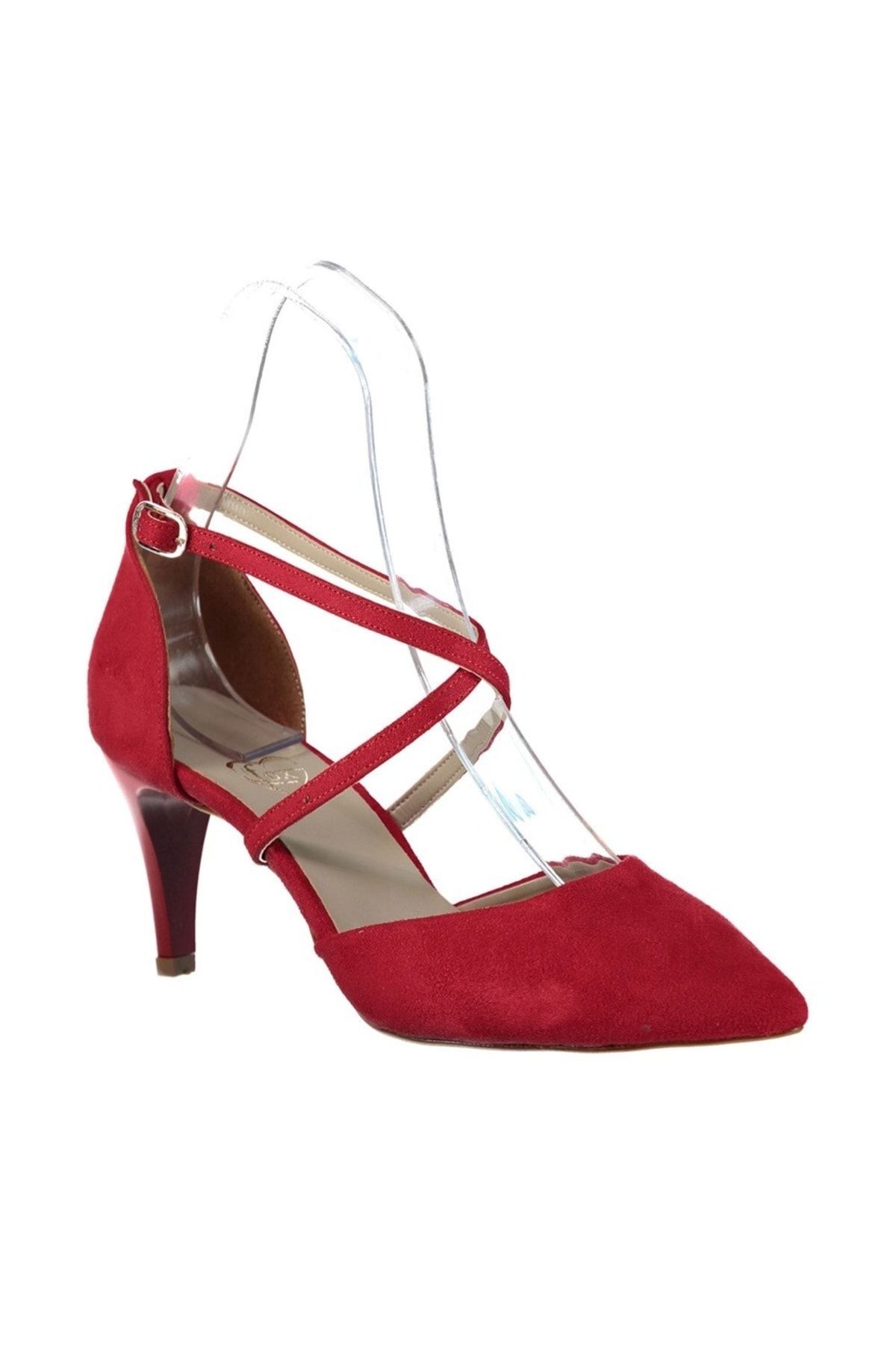 Fox Shoes-Red Women's Heeled Shoes D654054802 3