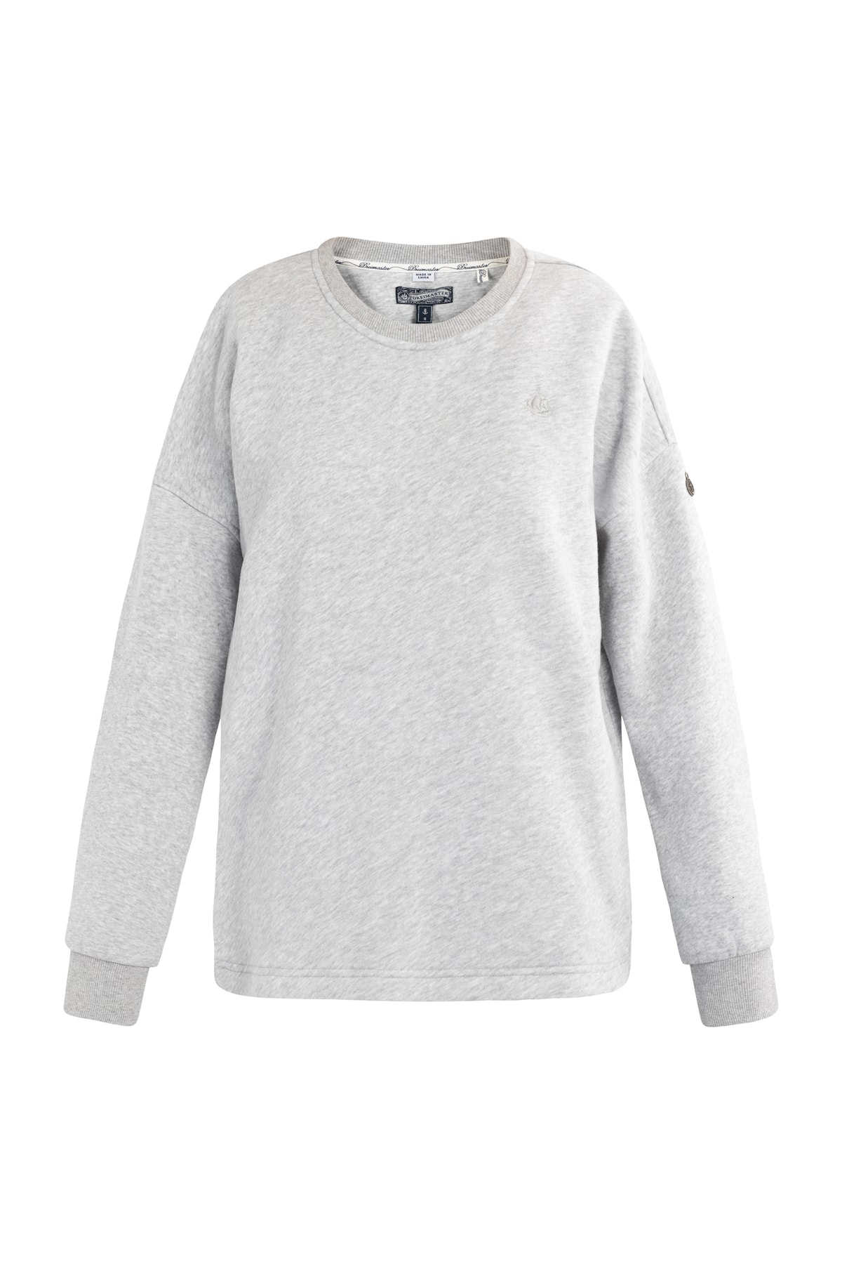 Dreimaster Sweatshirt Grau Relaxed Fit Fast ausverkauft