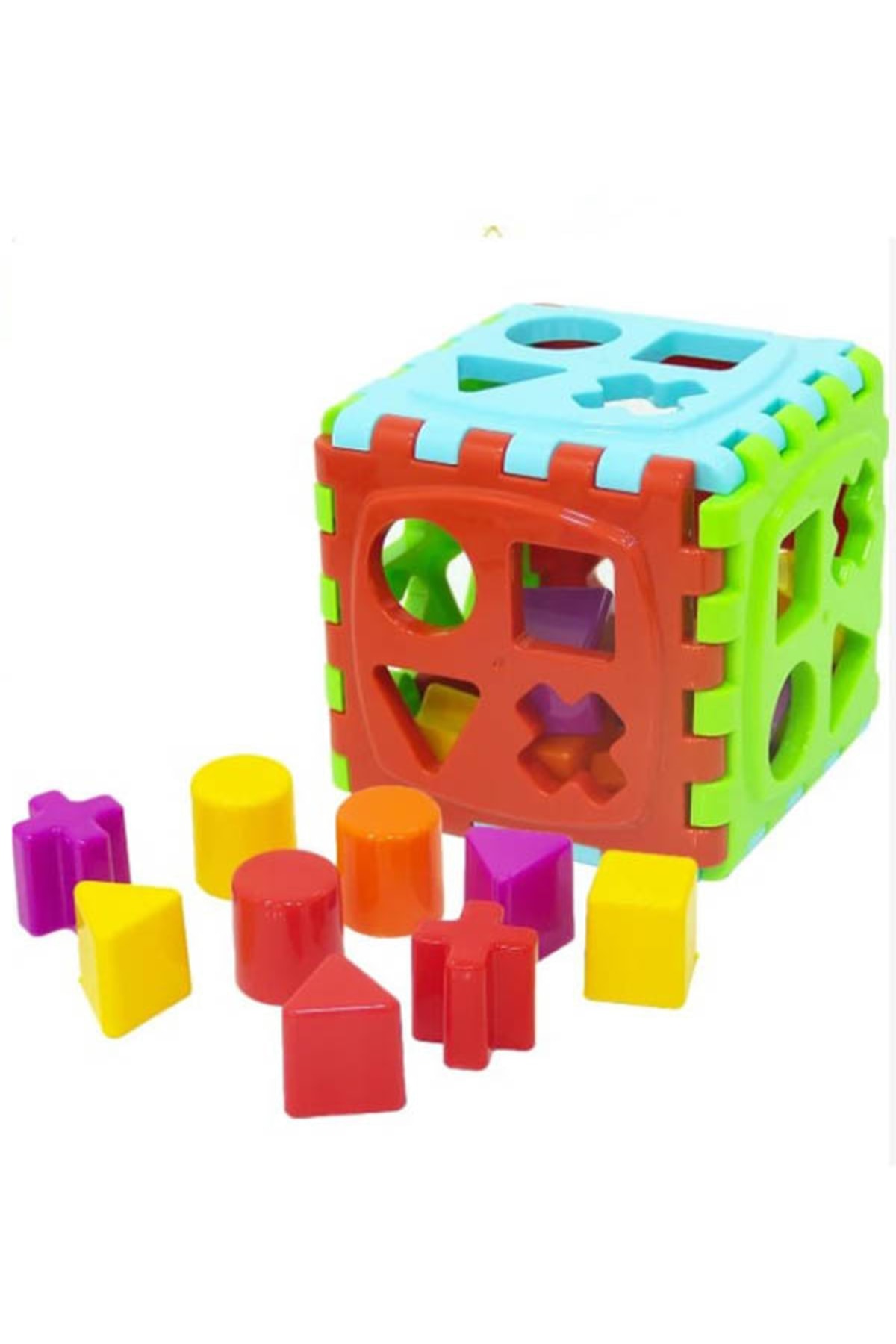 ACTIVESHOP Eğitici Bebek Oyuncakları Seti Şişme Havuz 114cm - Top - Bultak - Mini Kule - Pompa fotoğrafı 4 (önizleme)