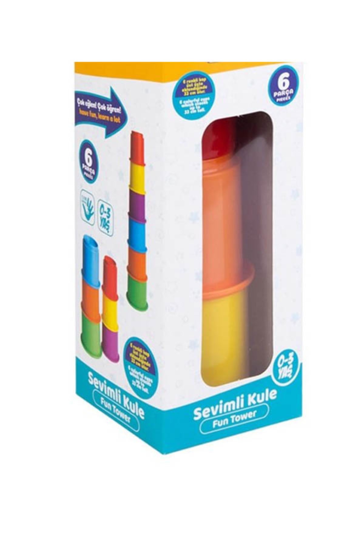 ACTIVESHOP Eğitici Bebek Oyuncakları Seti Şişme Havuz 114cm - Top - Bultak - Mini Kule - Pompa fotoğrafı 6 (önizleme)
