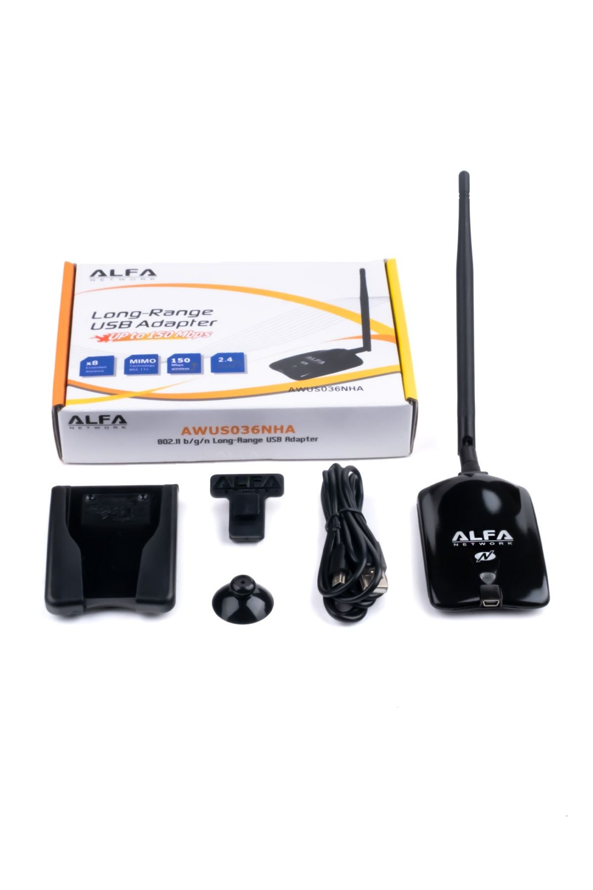 Alfa Awus036nha Usb Wifi Adaptörü ( Kali Linux )
