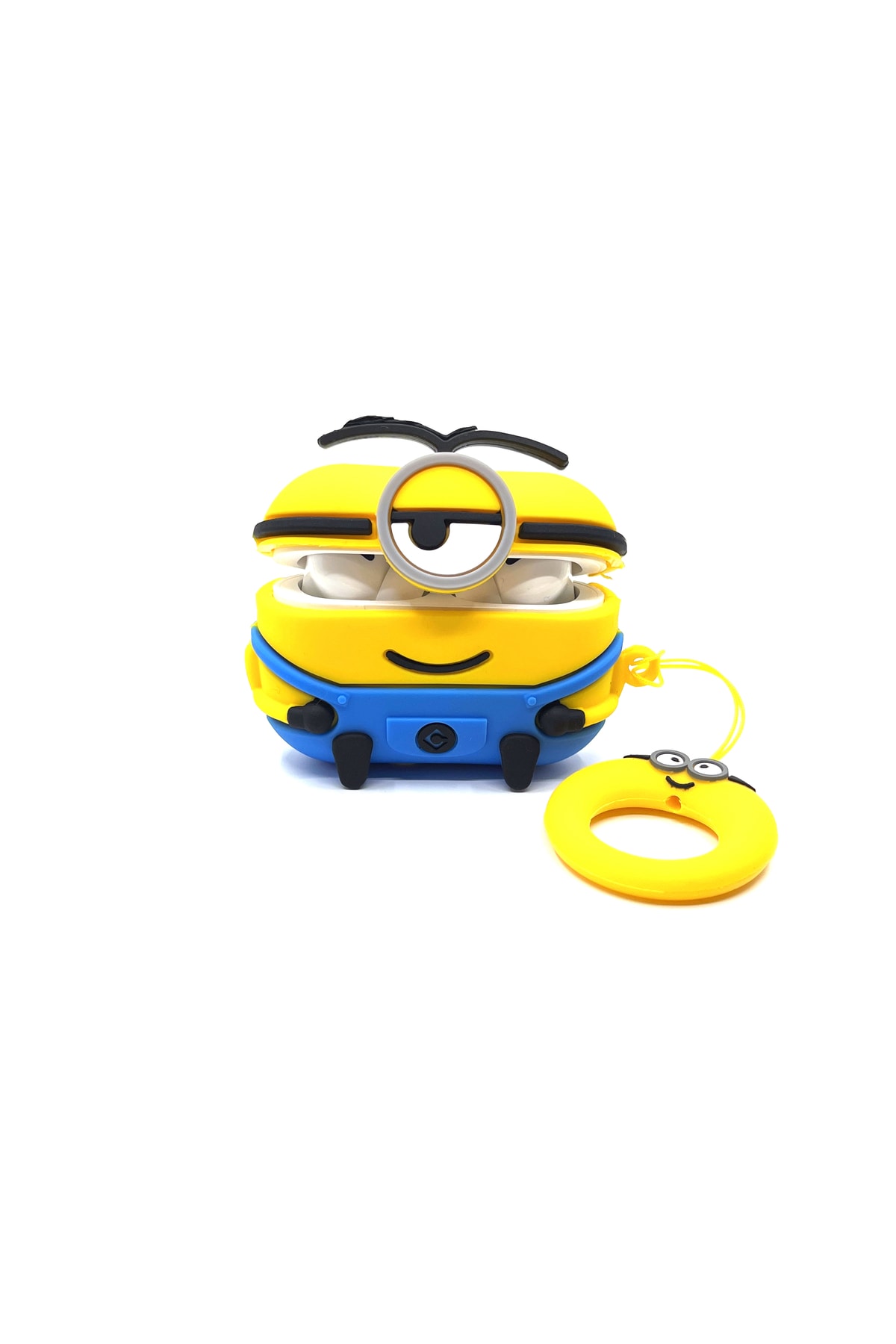 Pro 1/2. Nesil  Sevilen Sarı Çizgi Minion Karakter Stuart Tasarımlı Hediye Kılıf 2