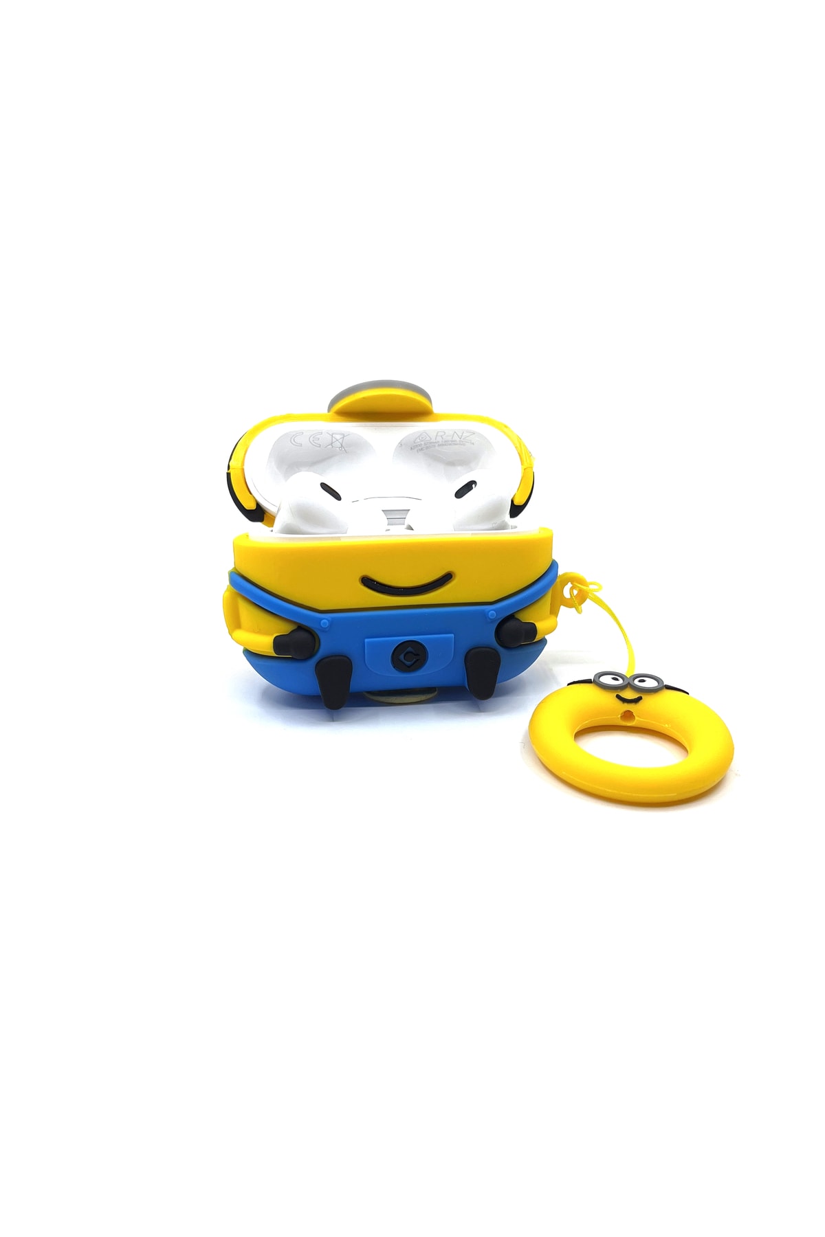 Pro 1/2. Nesil  Sevilen Sarı Çizgi Minion Karakter Stuart Tasarımlı Hediye Kılıf 4