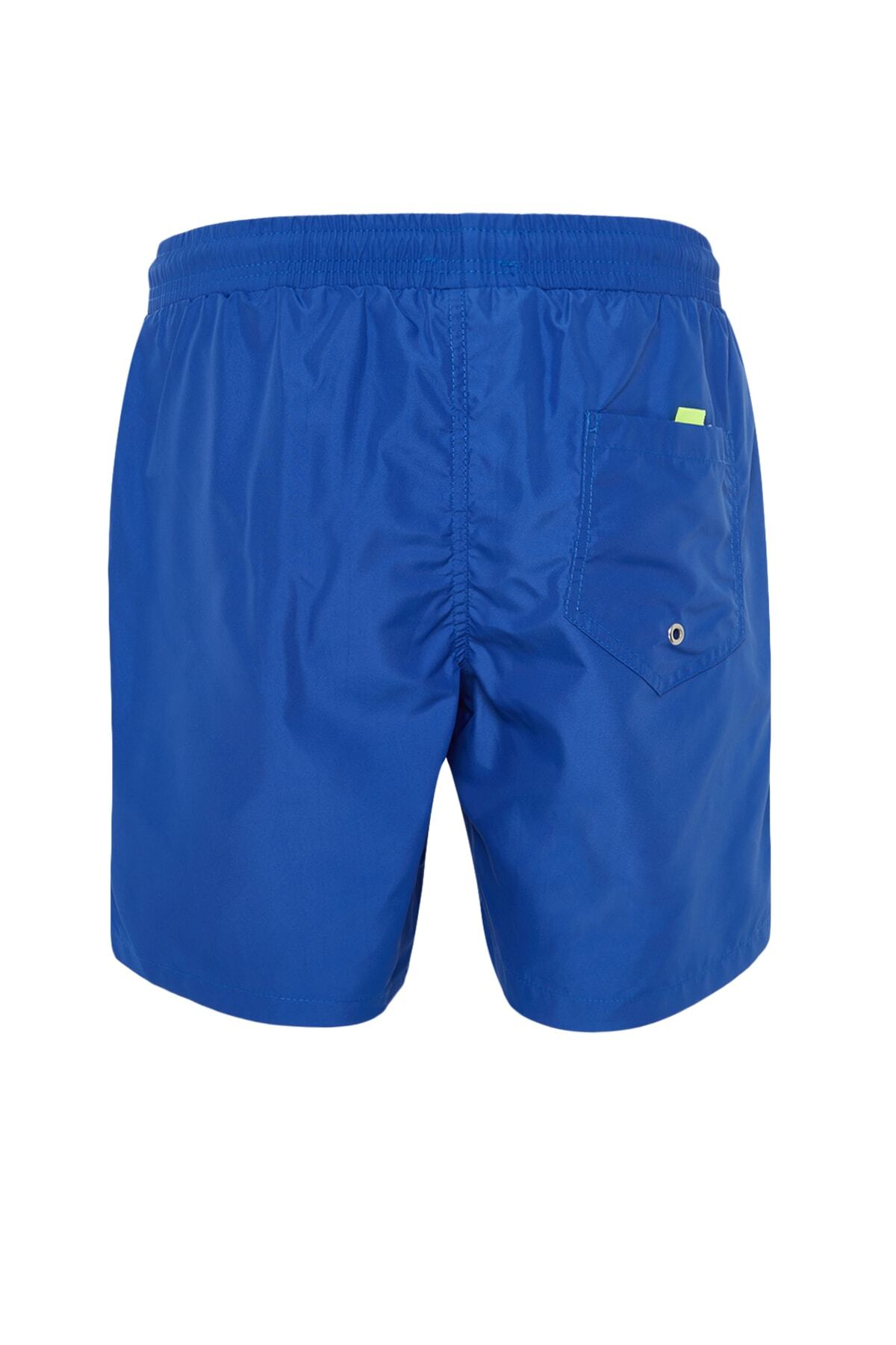 Trendyol Collection-Μπλε Basic Standard Size Μαγιό Μαγιό Σορτς TMNSS20DS0023 8