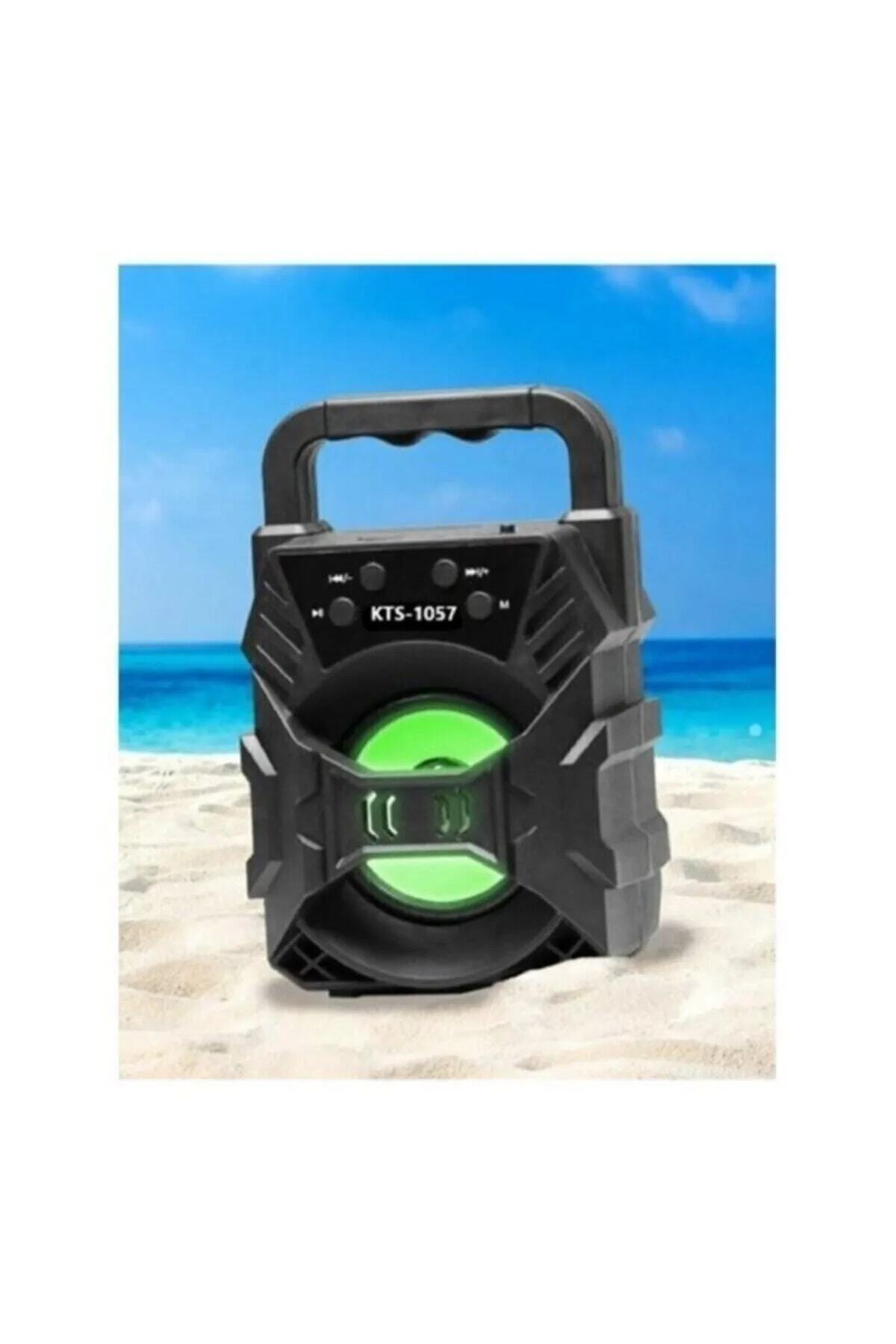 Dx-1057 Fm Radyolu Mini Taşınabilir Müzik Çalar Kutusu Bluetooth'lu Ses Bombası 4