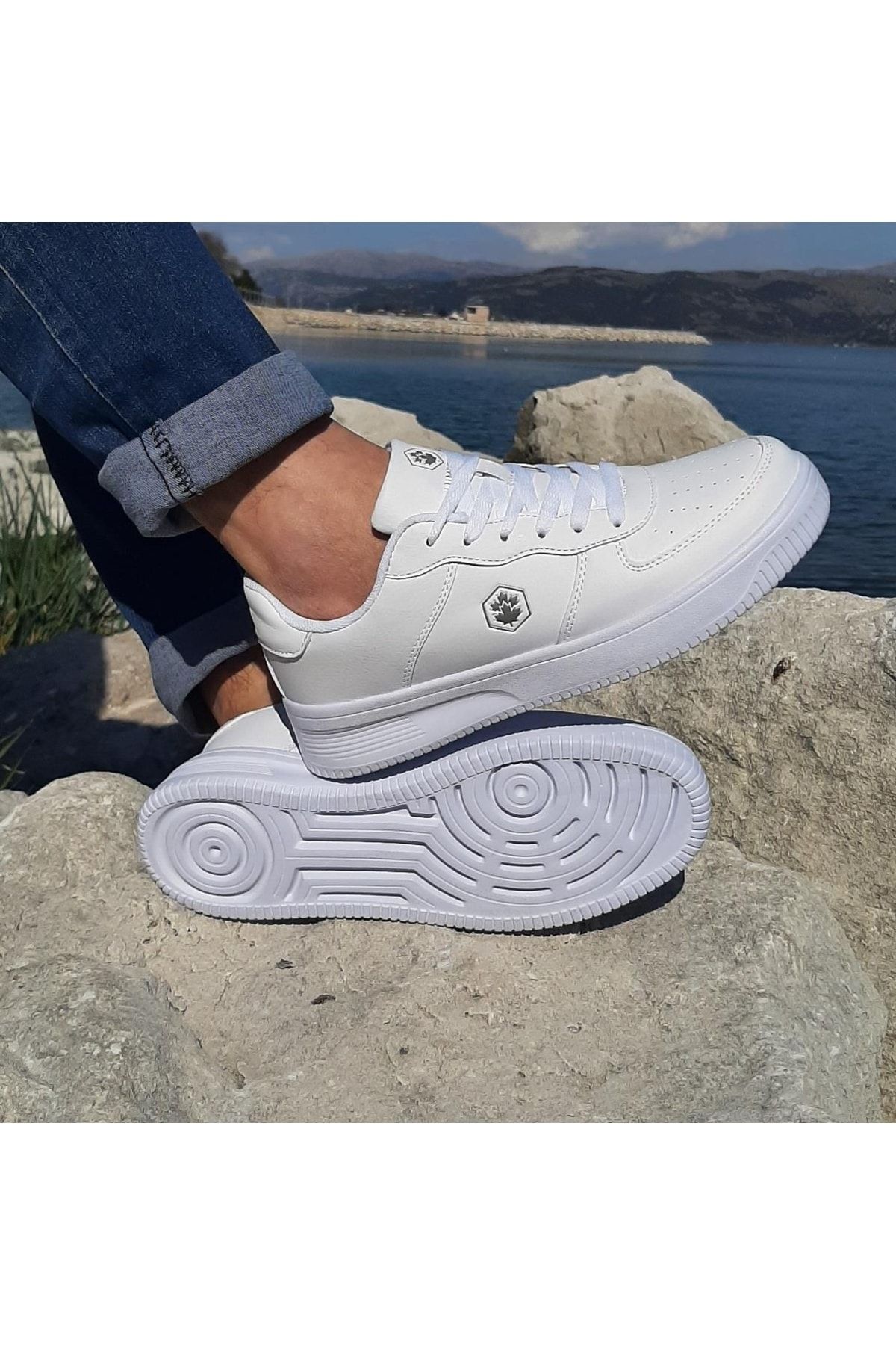 کفش ورزشی Finster White Sneaker Lumberjack