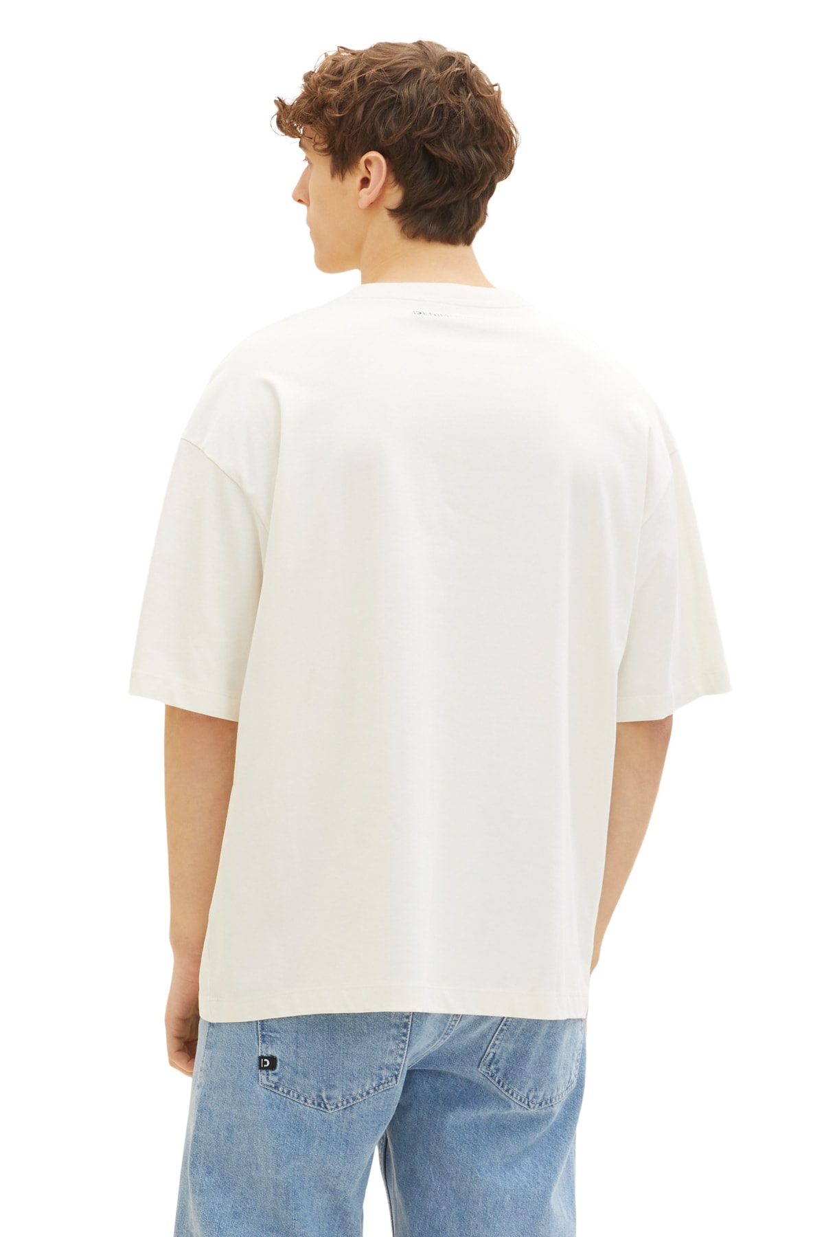 Tom Tailor Denim T-Shirt Weiß Regular Fit QV7251