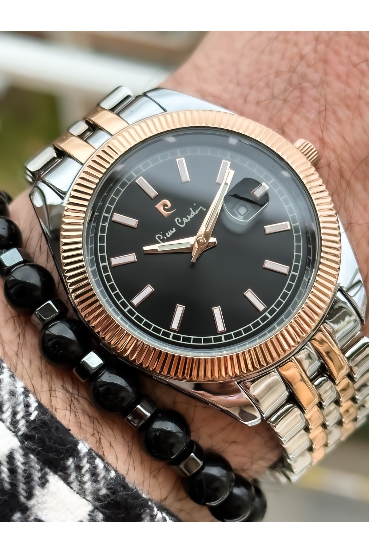ساعت مردانه صورتی پیرکاردینPierre Cardin | BNCPXX44 اورجینال - تصویر 3