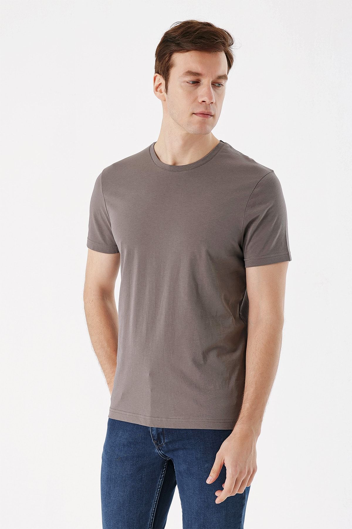 Dark grey 2025 t shirt mens