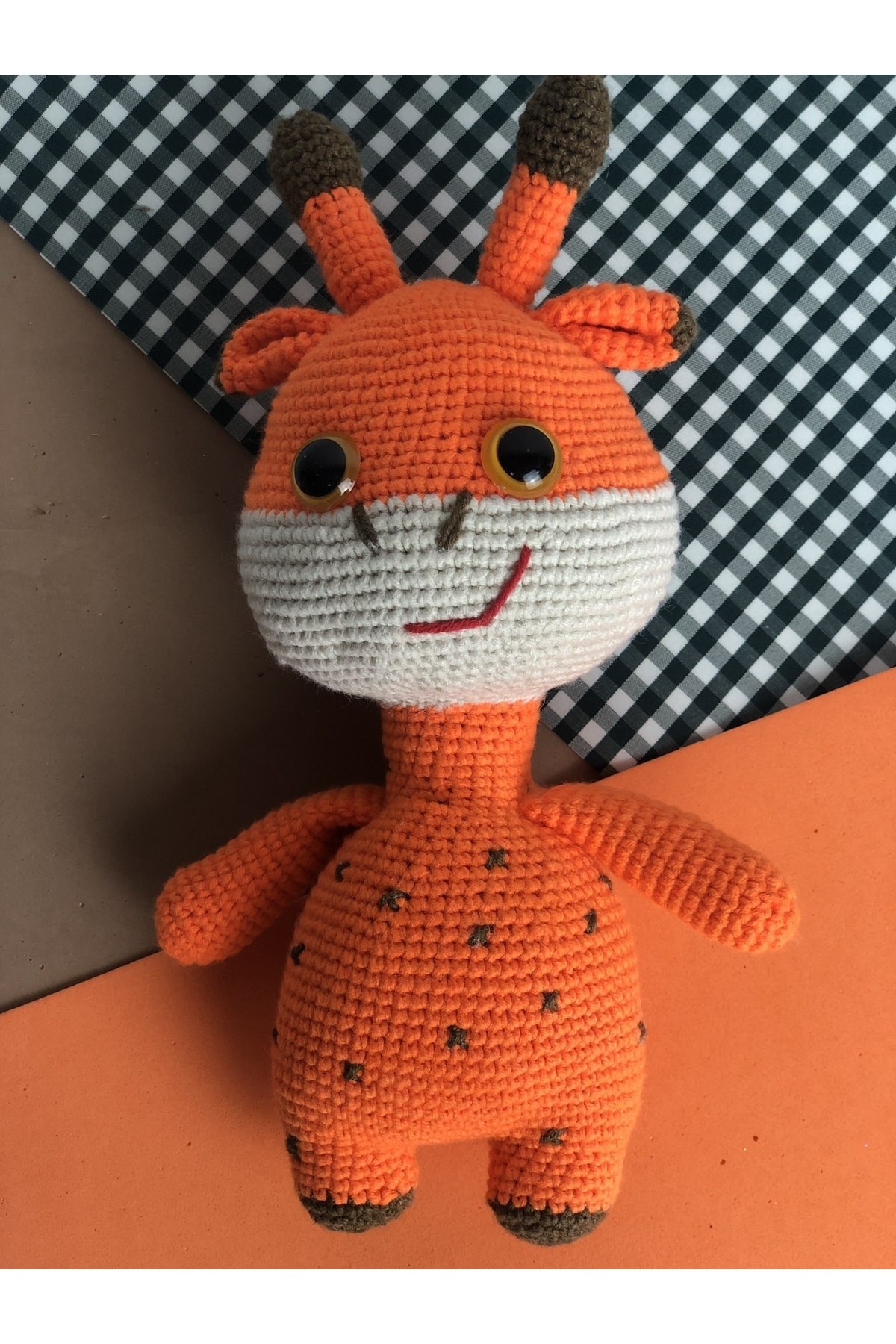 Amigurumi Zebra Bebek Oyuncağı %100 Pamuk 2