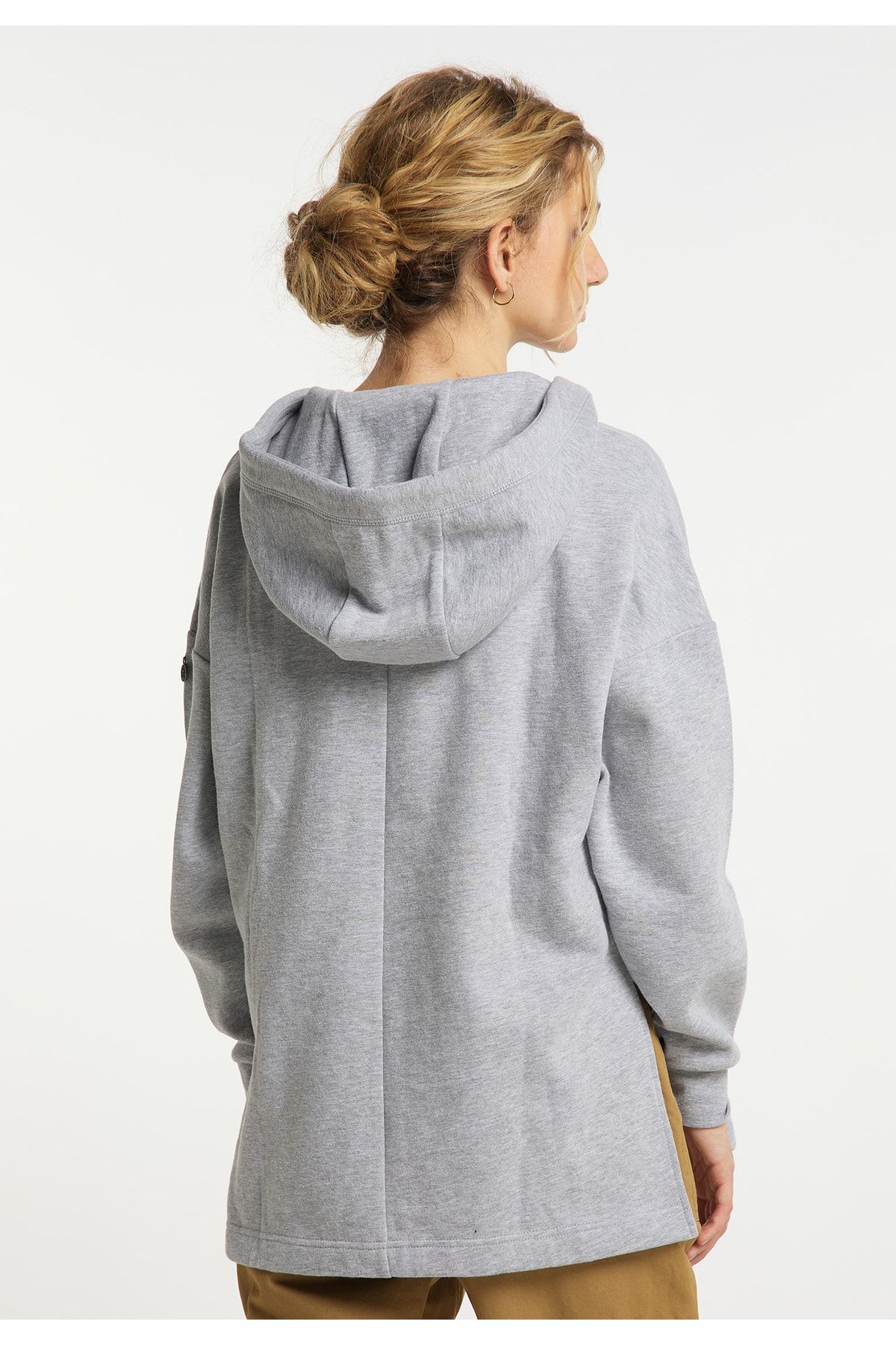 Dreimaster Sweatshirt Grau Regular Fit Fast ausverkauft YB8439