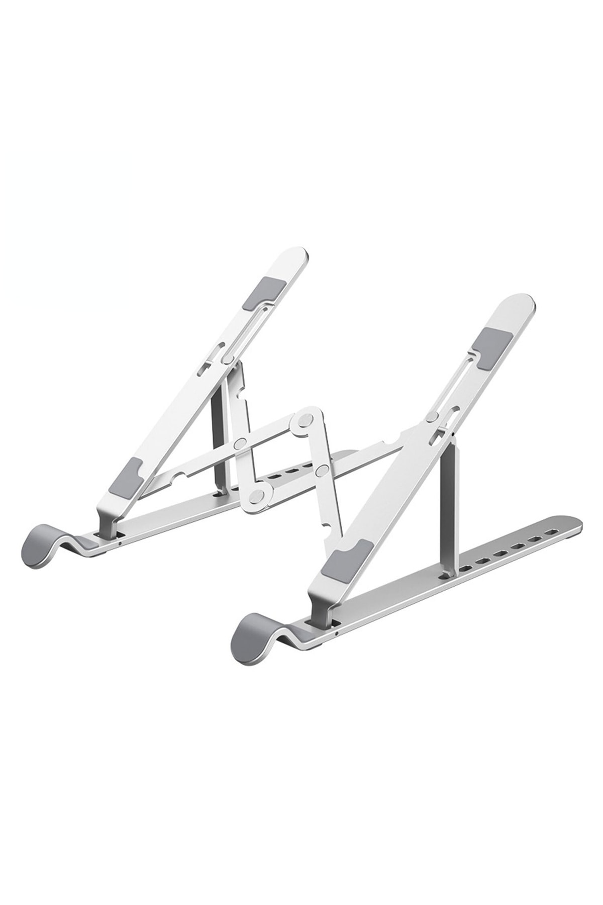 Alüminyum Ayarlanabilir 7 Açılı Katlanabilir Dizüstü Bilgisayar Macbook Laptop Standı