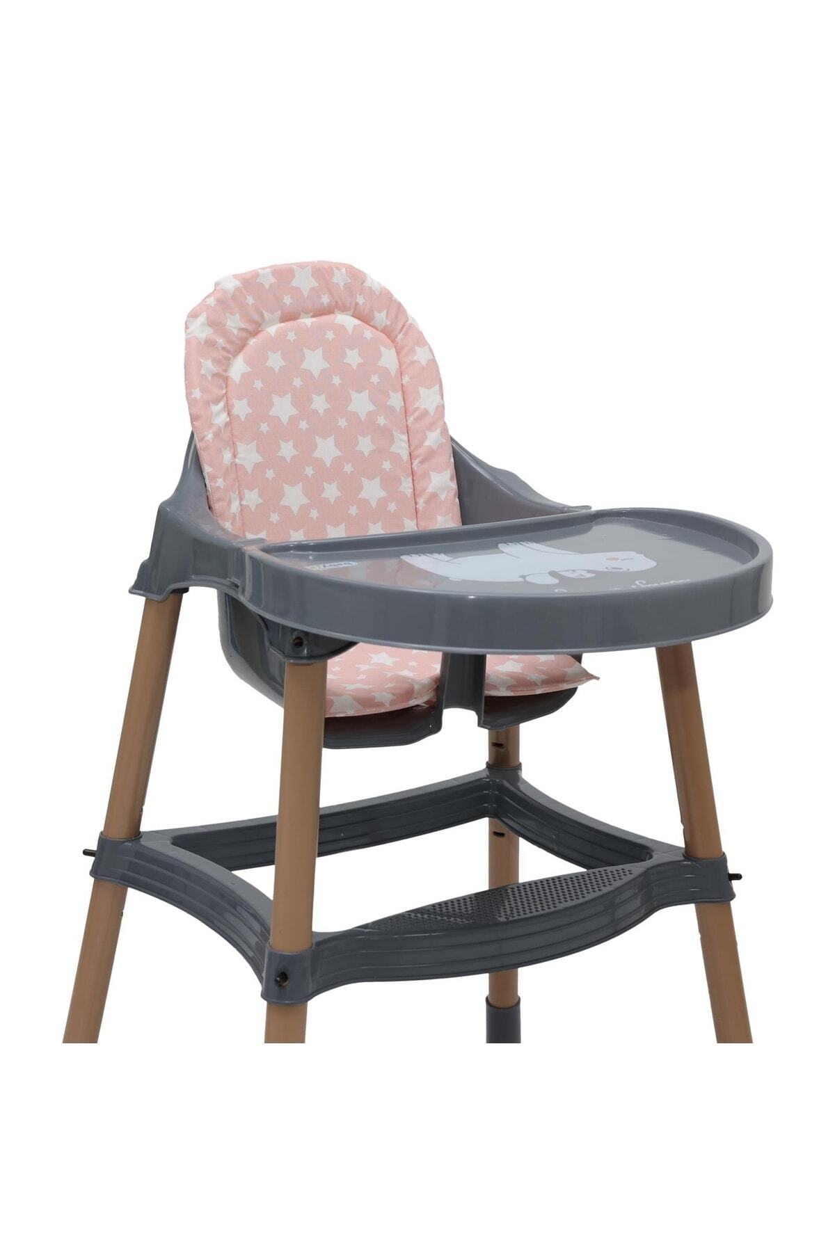 MorBebe Lüx Mama Sandalyesi Minderi ( Tüm Mama Sandalyelerine Uyumludur ) Pembe fotoğrafı 2 (önizleme)