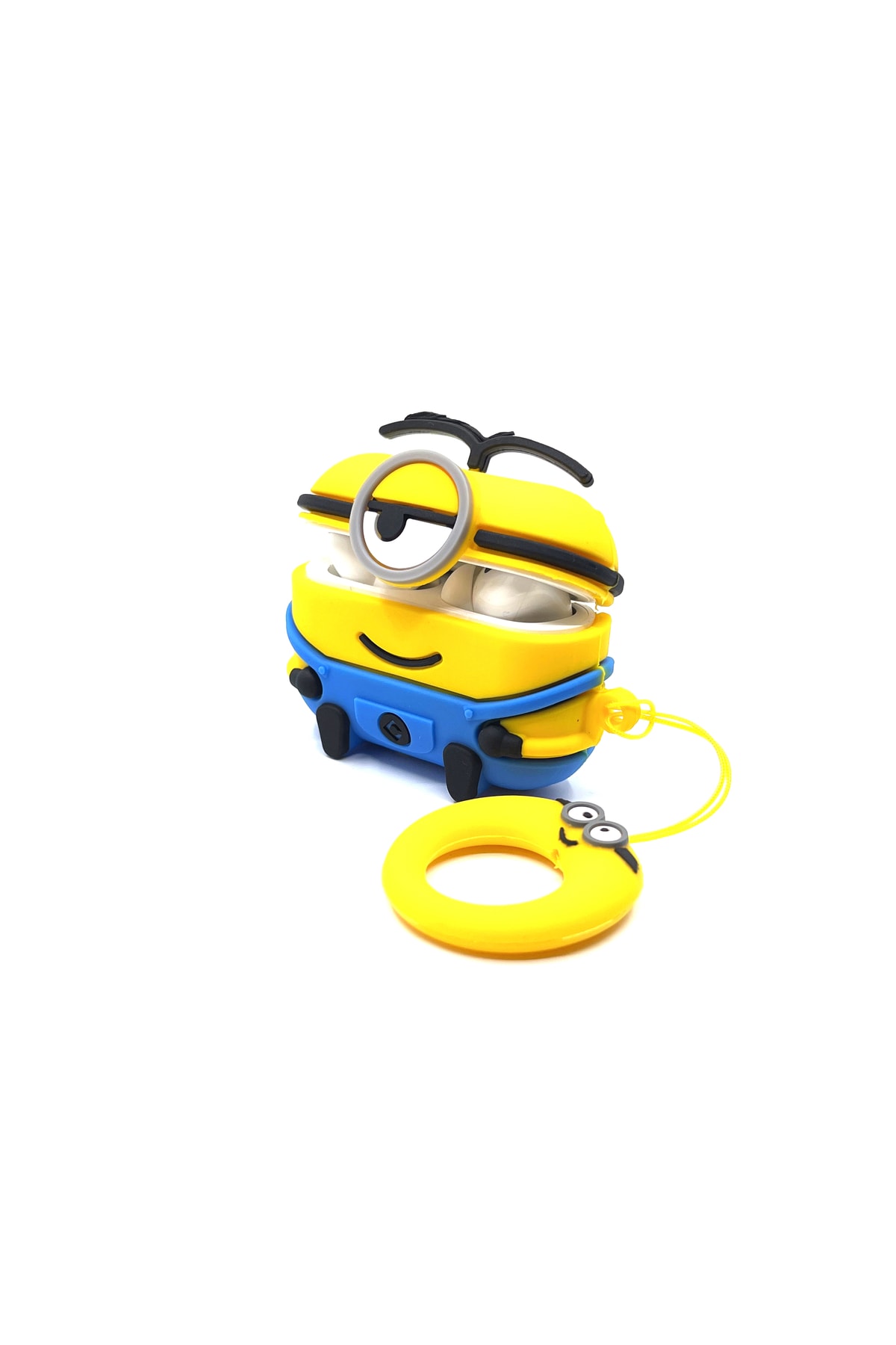 Pro 1/2. Nesil  Sevilen Sarı Çizgi Minion Karakter Stuart Tasarımlı Hediye Kılıf 6