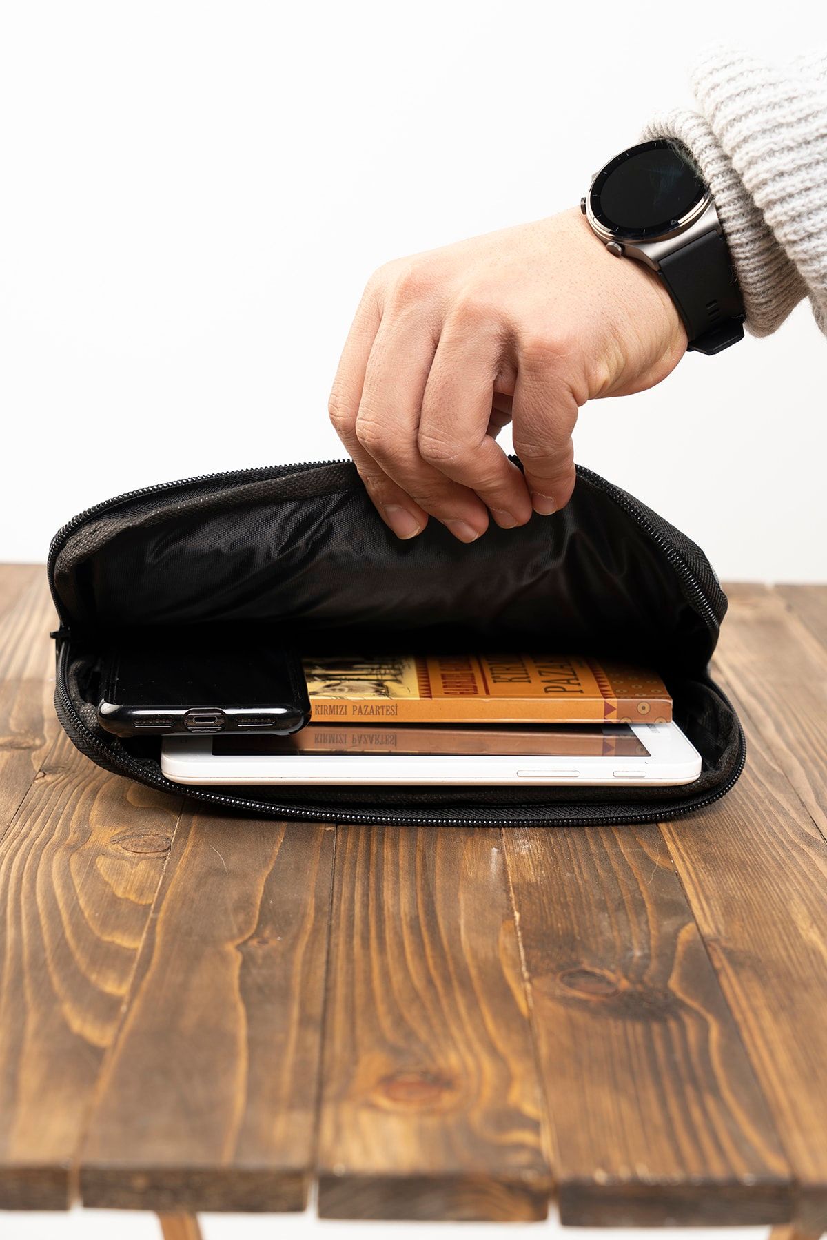 Tablet Çantası & Tablet Kılıfı. Ipad, Matepad, Galaxy Tablet Çantası 10&11 Inçe Kadar Uyumlu Siyah.