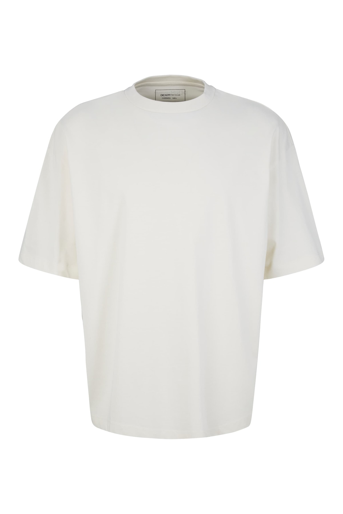 Tom Tailor Denim T-Shirt Weiß Regular Fit QV7251