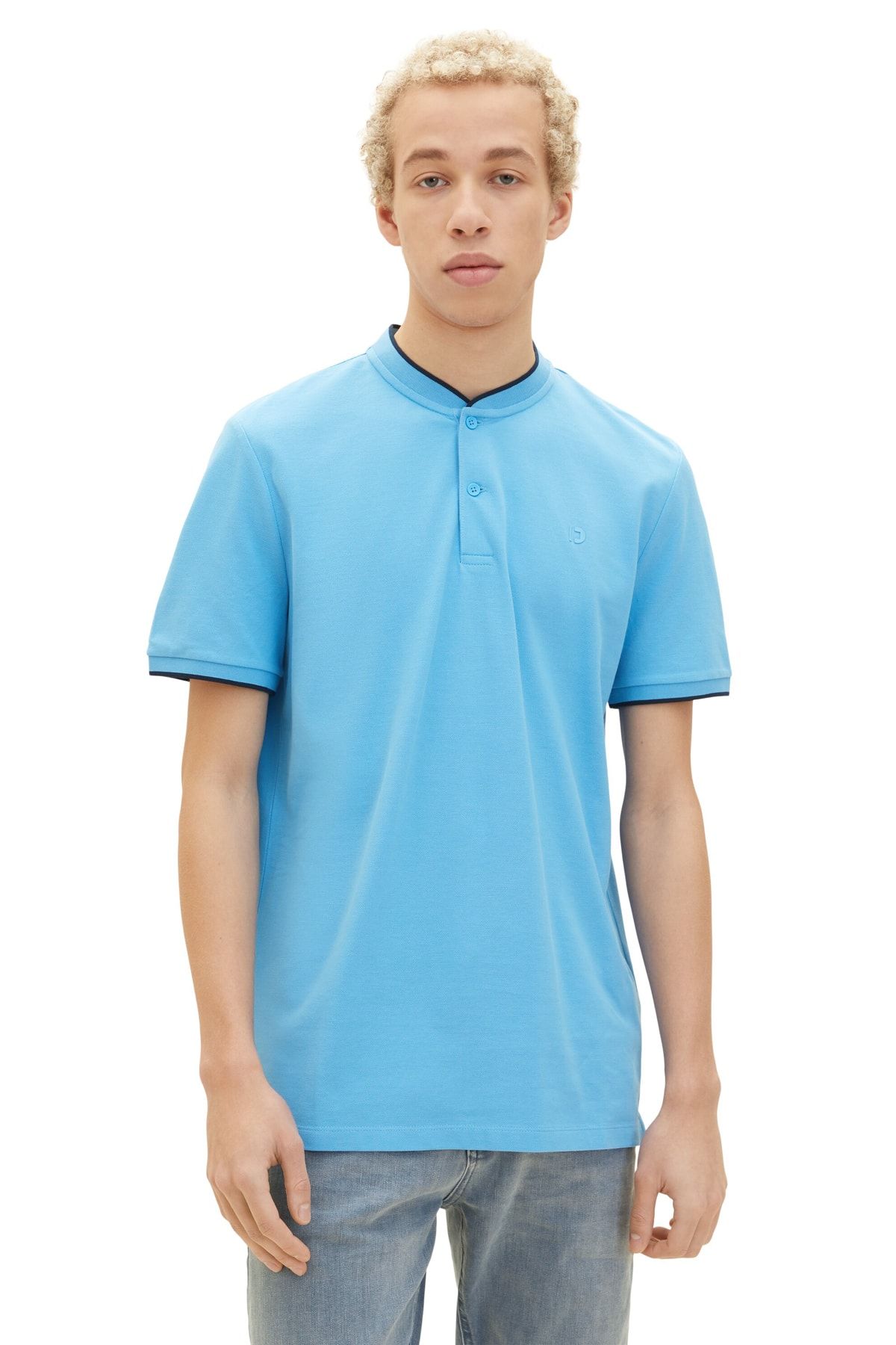 Tom tailor denim polo deals