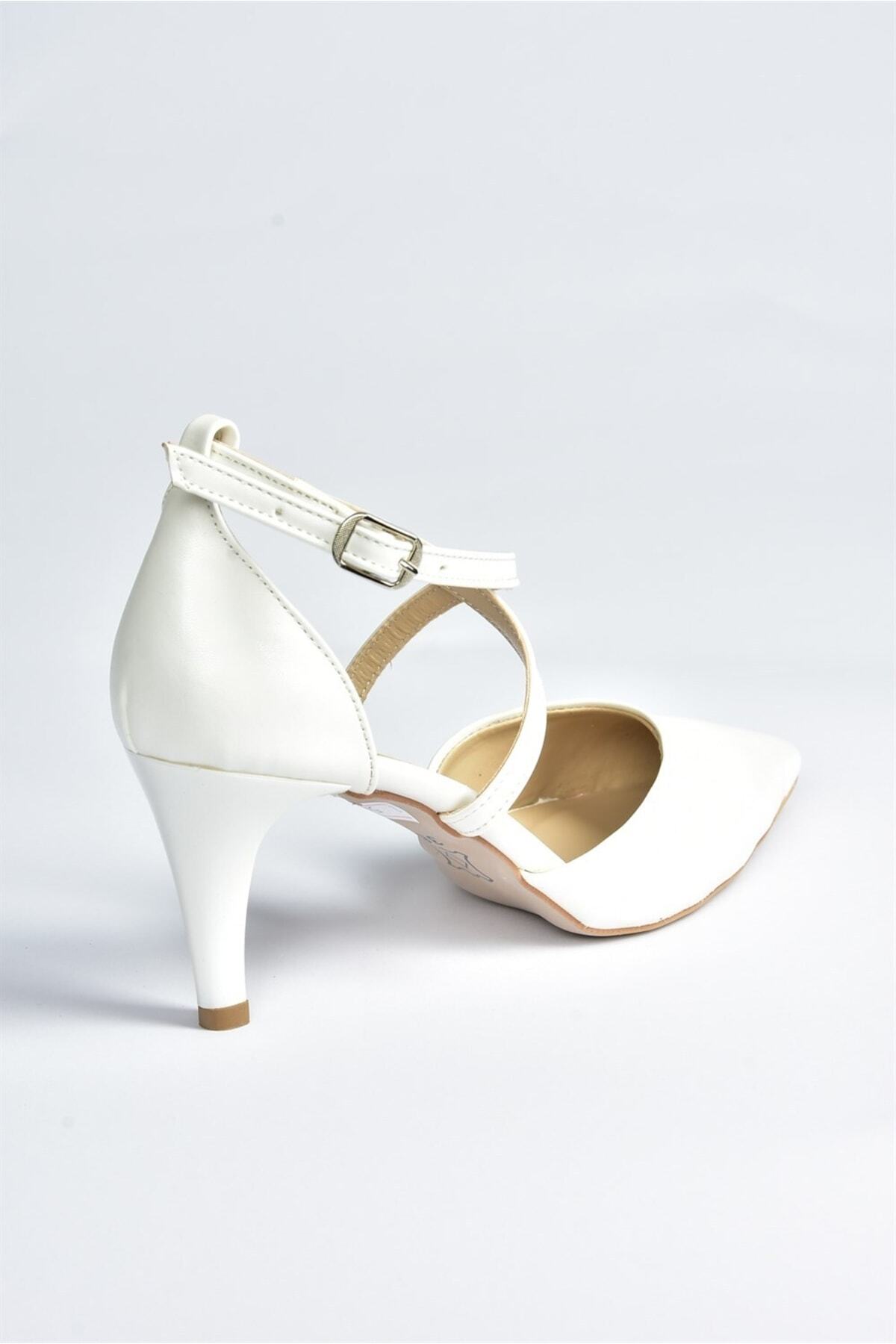 Fox Shoes-Білі жіночі туфлі на підборах D654054809 5
