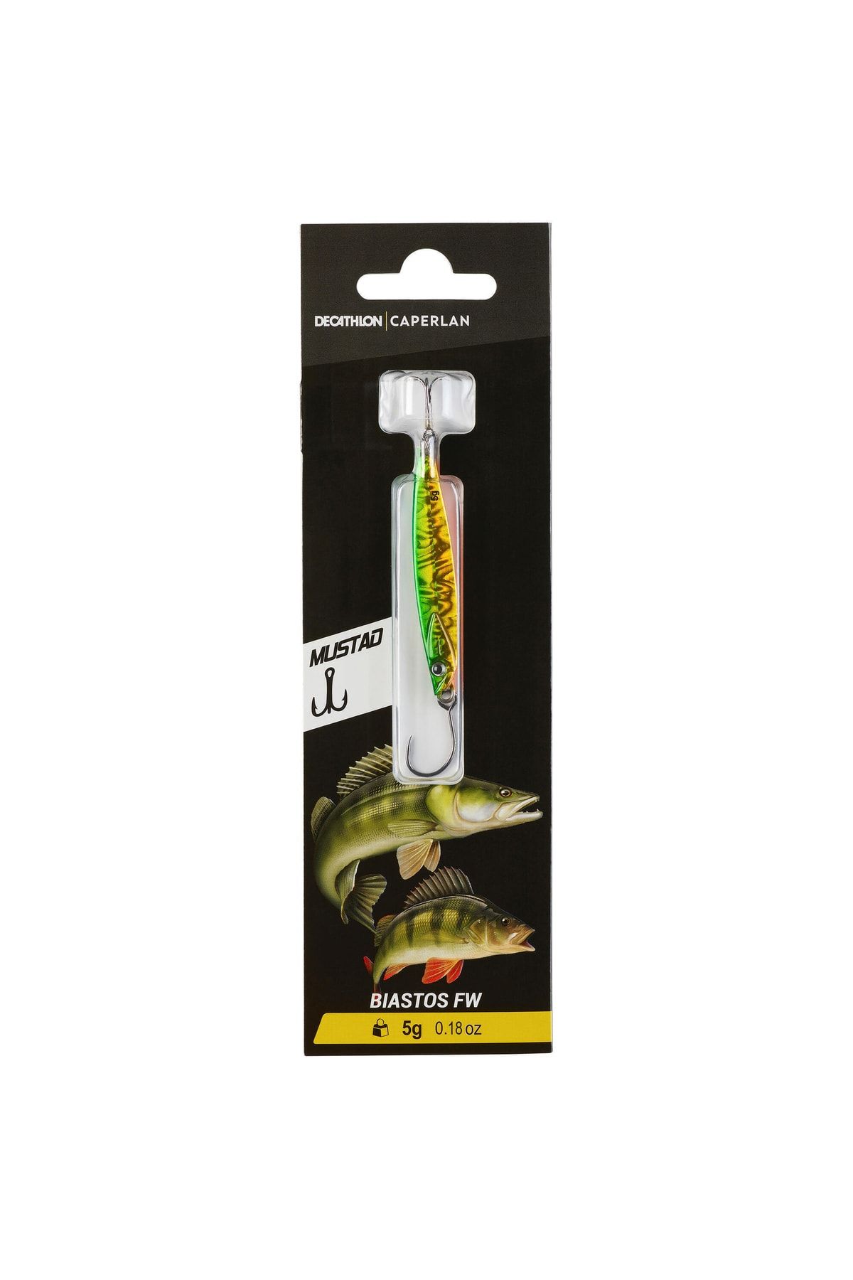 Decathlon Caperlan Lure Fishing Jig - 5 G سبز / نارنجی Biastos Fw
