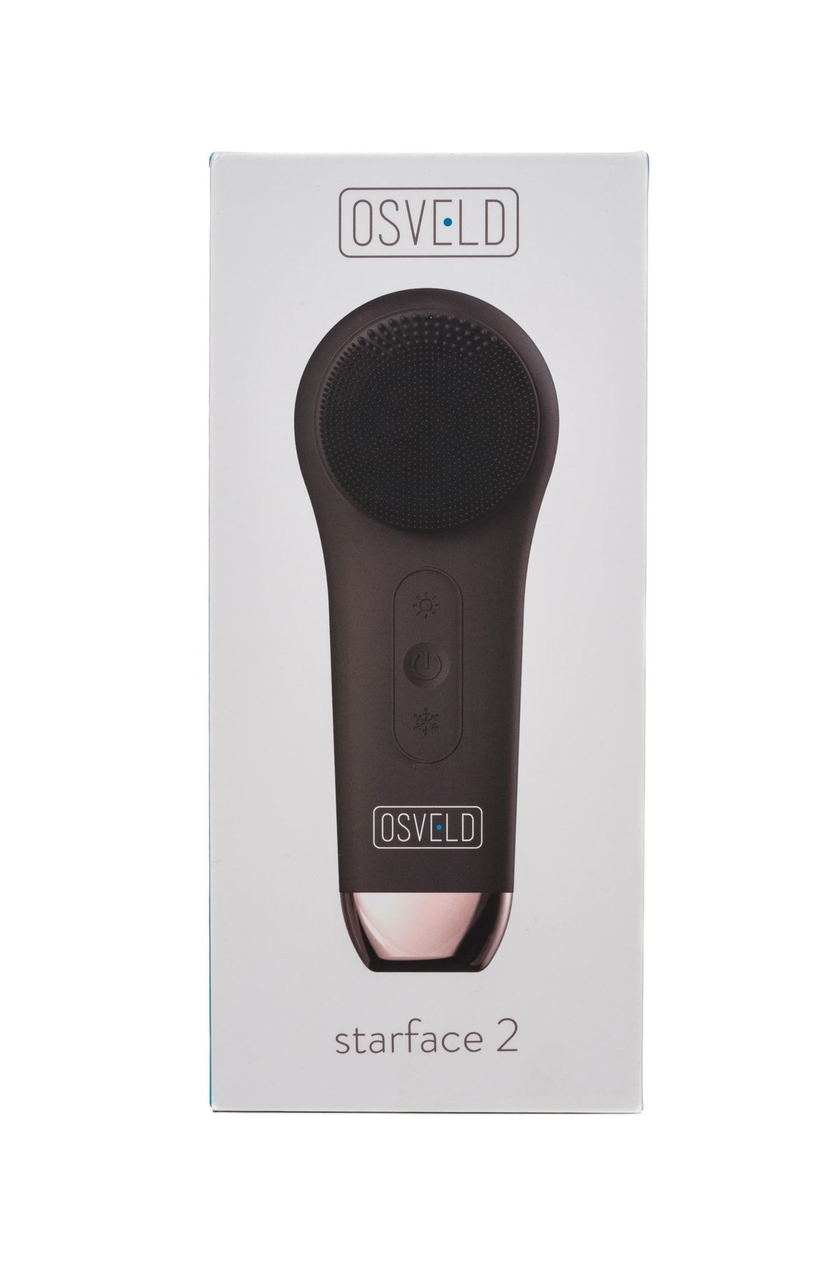 دستگاه شستشوی صورت مشکی 2 تمیز کردن گرم خنک و ارتعاش ماساژ سیاه OSVELD