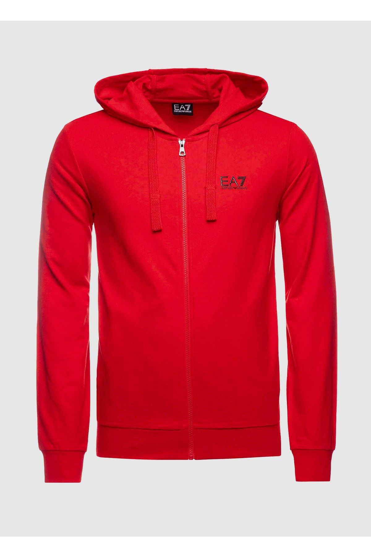 Ea7 red hoodie on sale