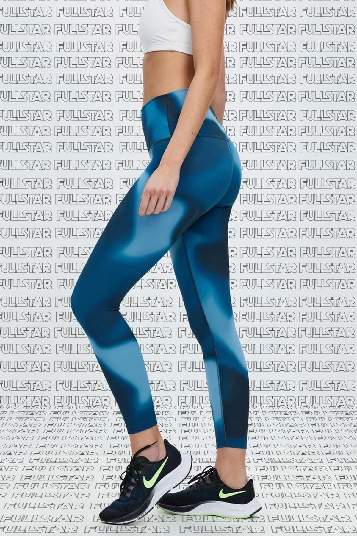 Nike One Training Diamond Shine 7/8 Leggins 2 Pocket Rhinestone Fitting Leggings  Navy Blue - Trendyol