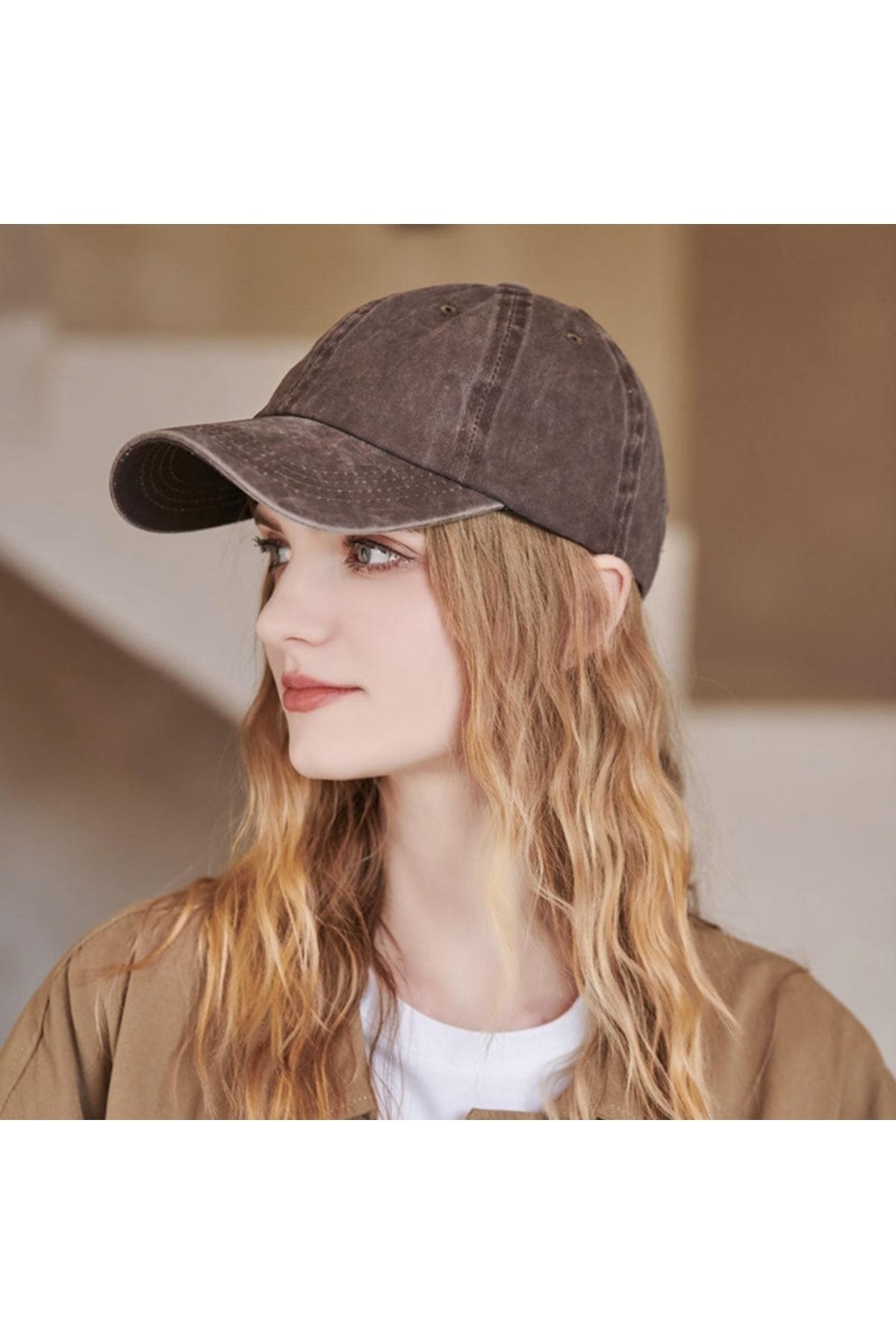 Kardelen Butik Denizli Plain Denim Dad Hat Unisex 100