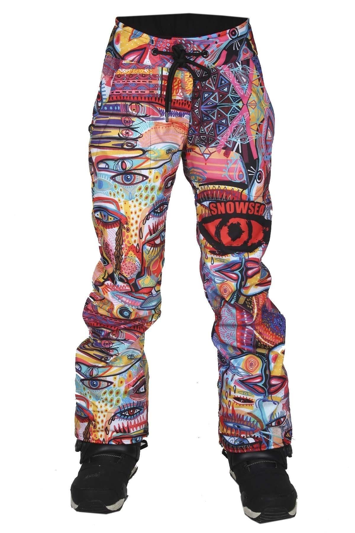 SNOWSEA Ss7980 Artistic Touch Kadın Snowboard Pantolonu