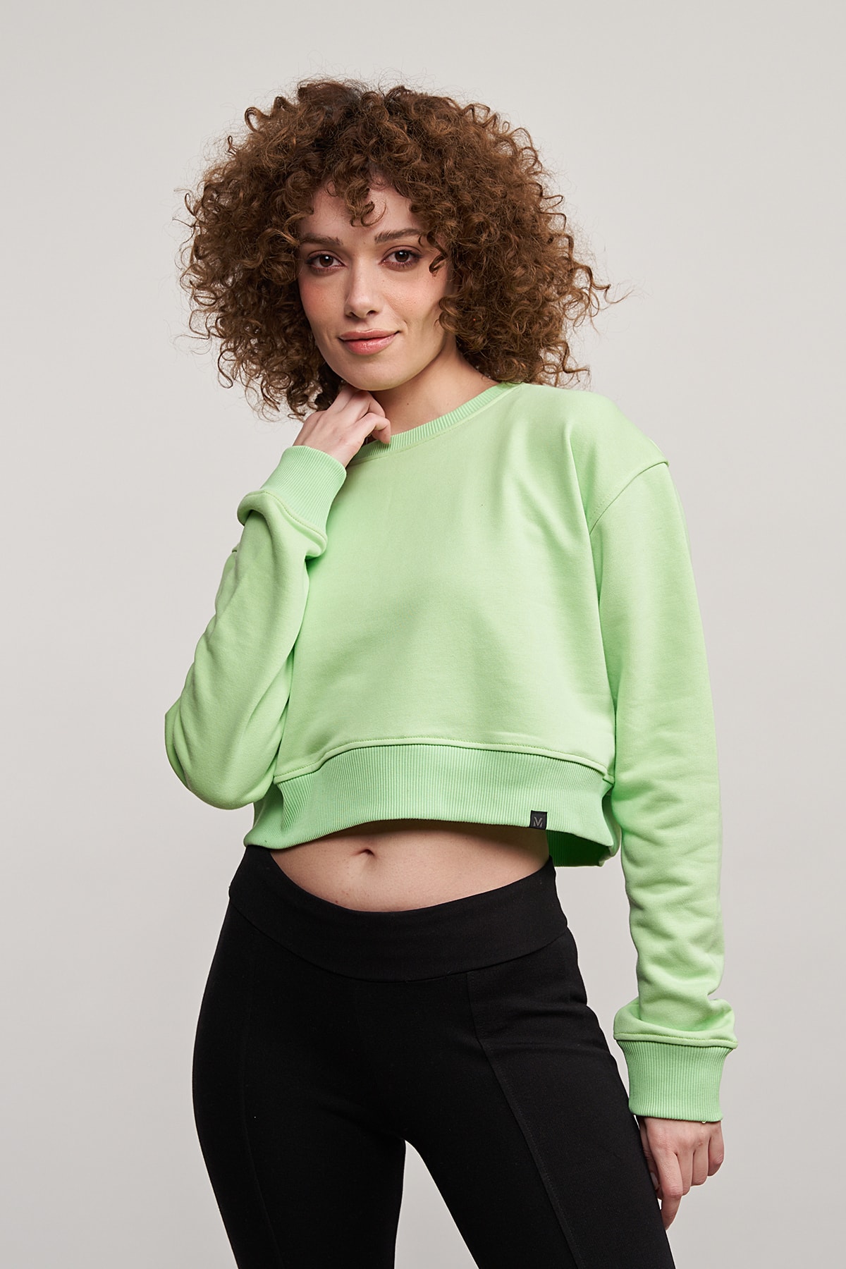 Mbey Oversıze Flat Crop