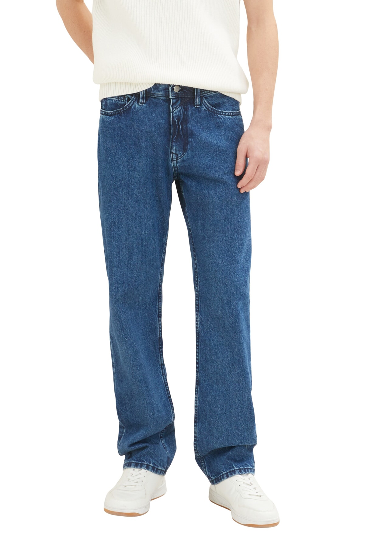 Tom Tailor Denim Jeans Grau Straight Fast ausverkauft