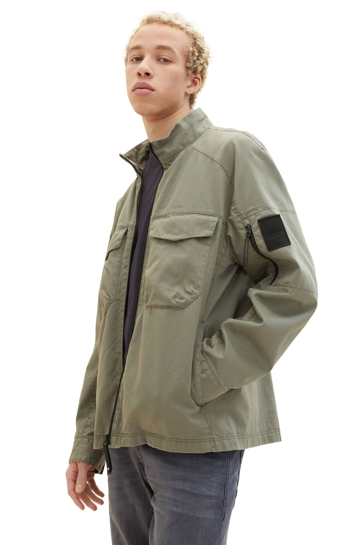 Tom Tailor Leather Jacket male S | eBay