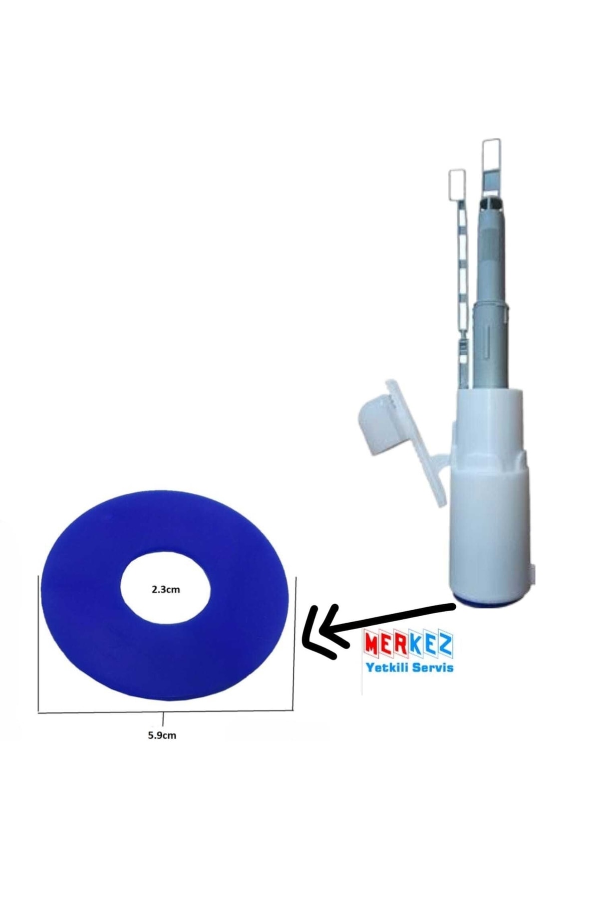 NKP Gömme Rezervuar Iç Takım Boşaltma Grubu Contası