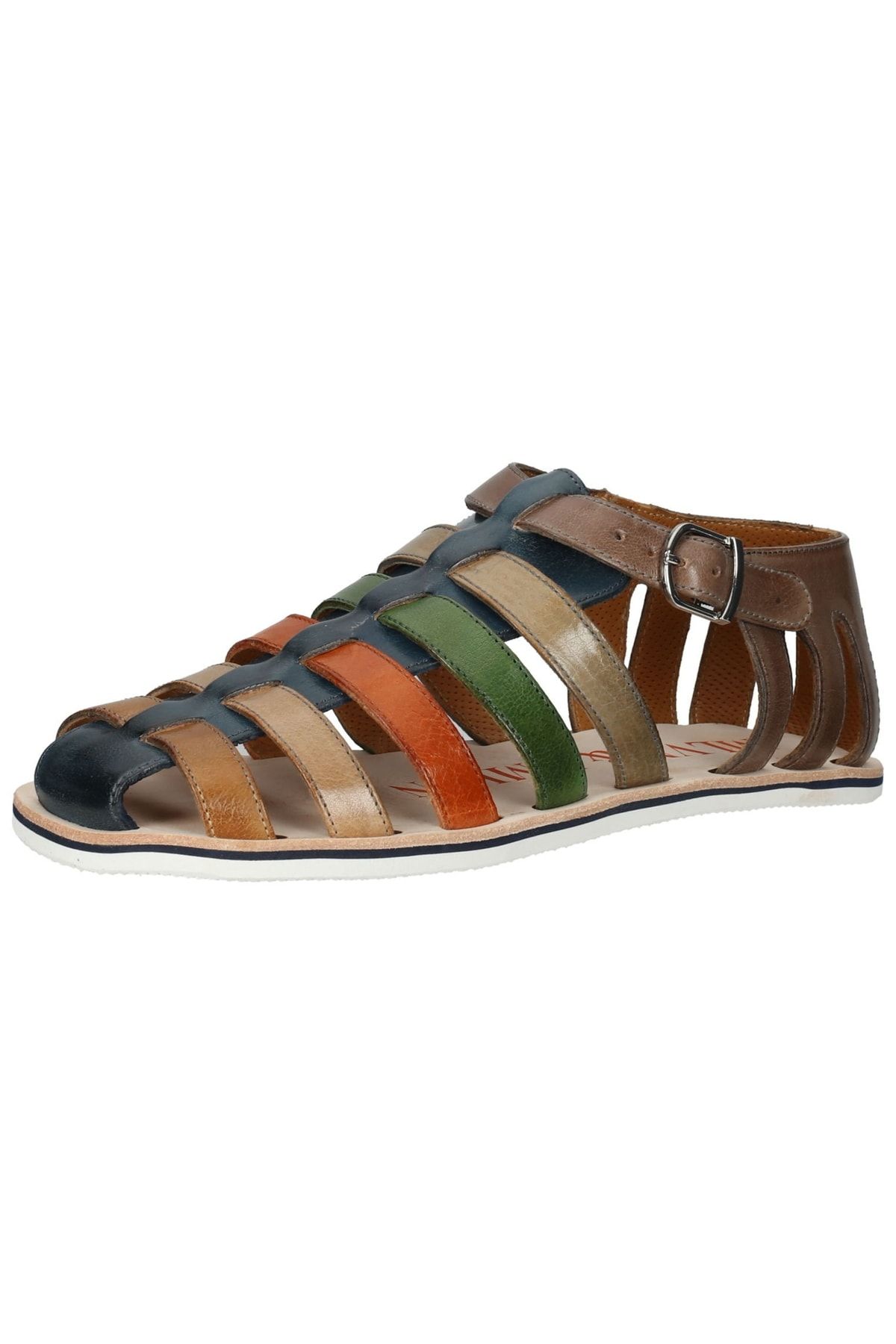 Melvin&Hamilton Sandalette Mehrfarbig Flacher Absatz