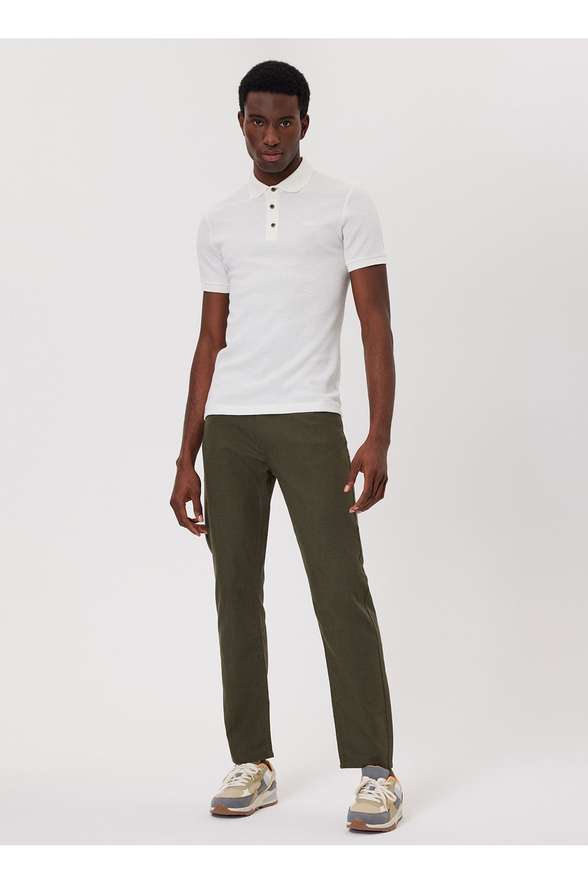 Olive green hot sale polo sweatsuit men's