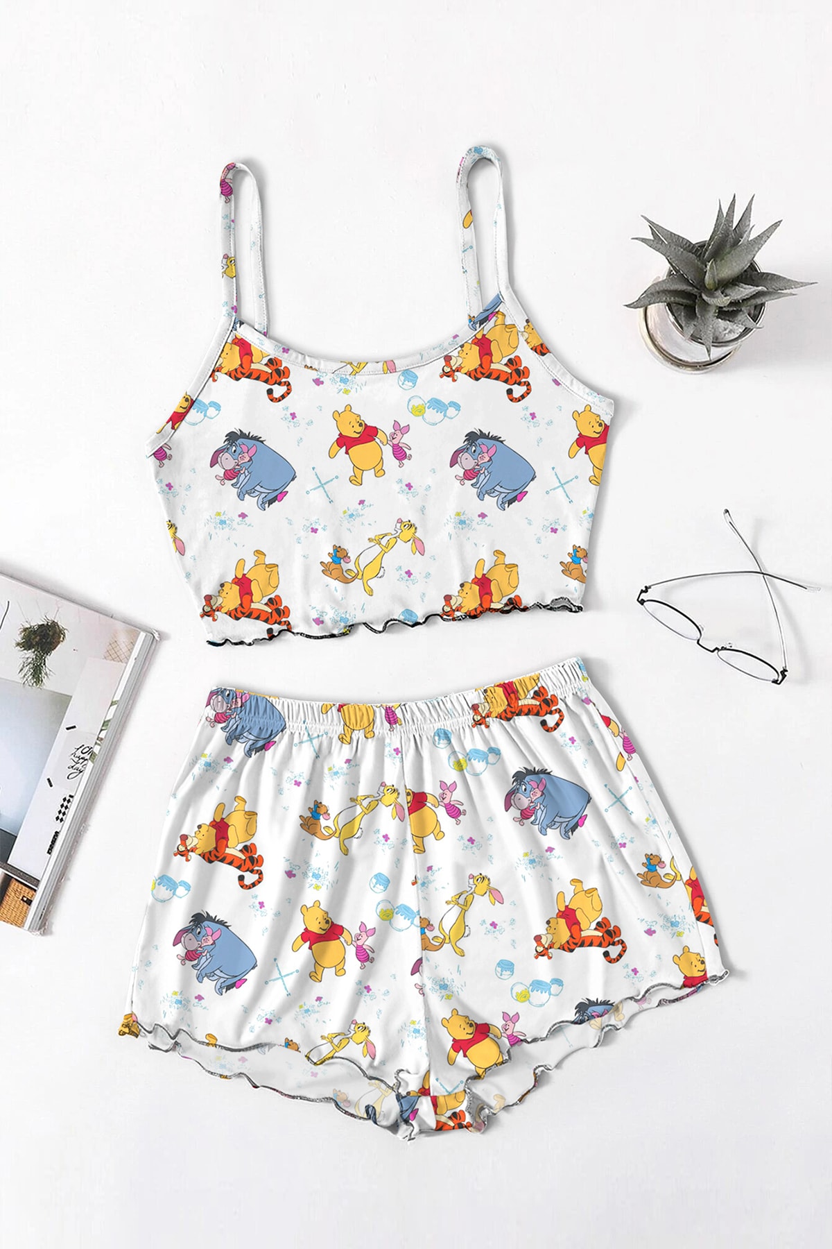 PEMBİŞ HOMEWEAR Комплект супермеки шорти Favela Winnie The Pooh