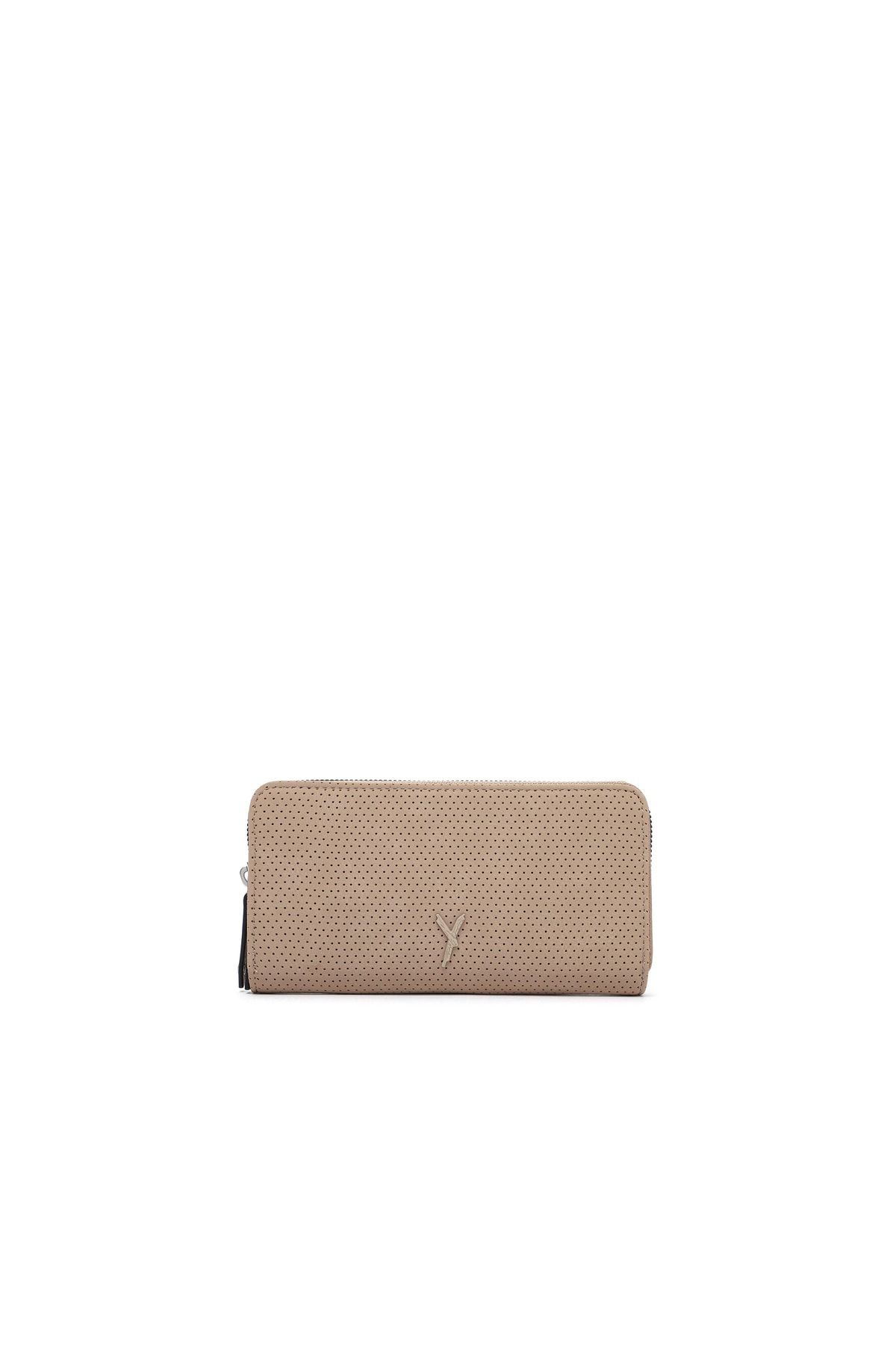 SURI FREY Geldbörse Beige Unifarben