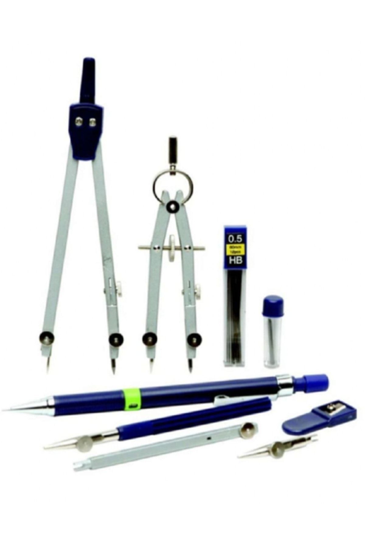 Maped-Helix Technical Drawing Set X33712 9 Pieces Complete Technical Set+pergel+versatil Pen+min 4