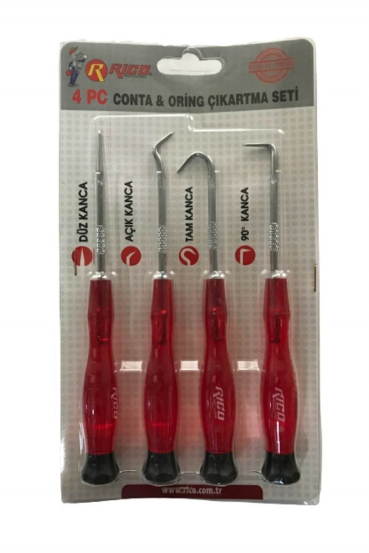 Rico 4 Parça Conta Oring Çıkartma Seti Kanca Seti