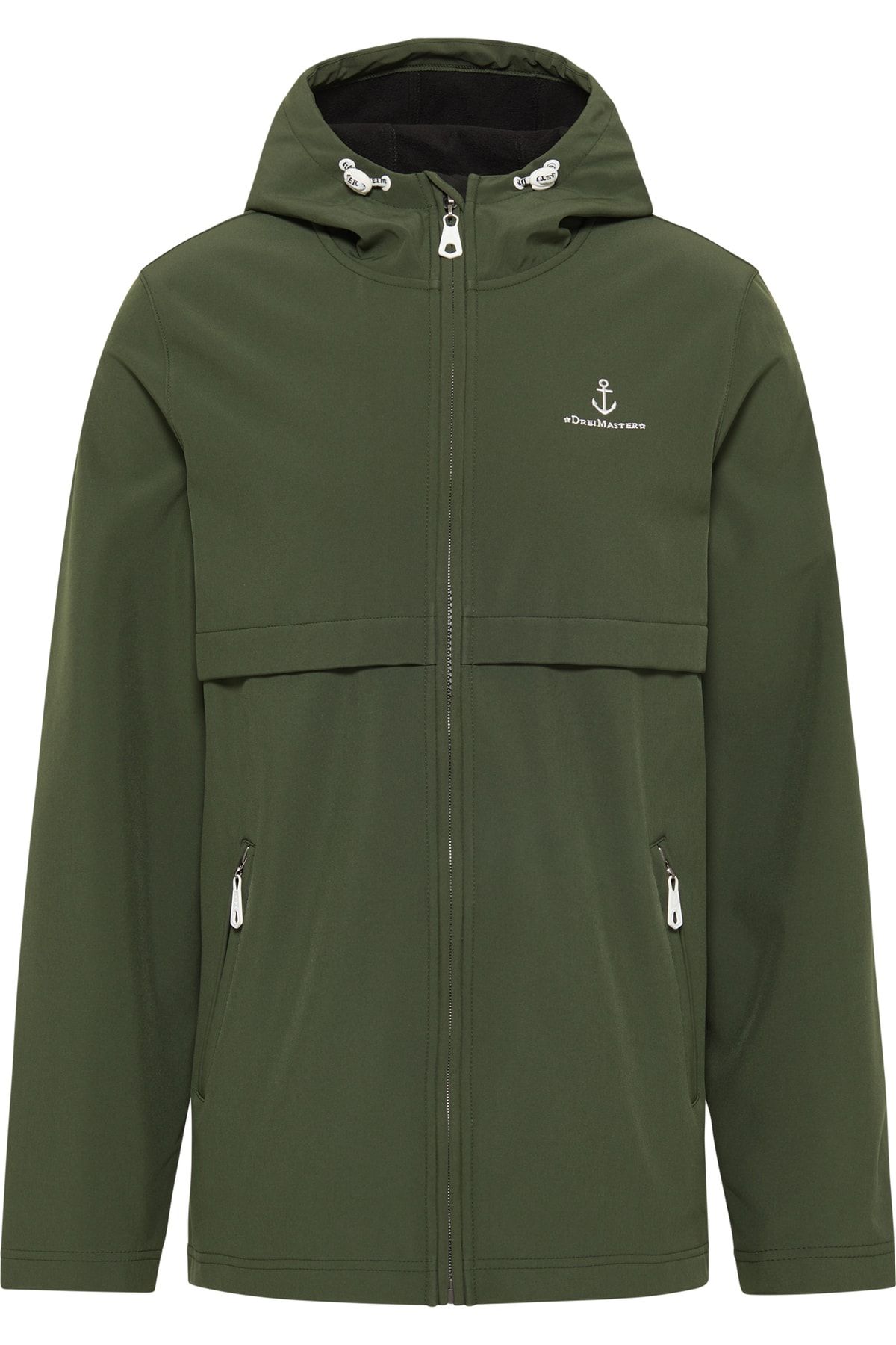 Dreimaster Softshell & Fleece Khaki Regular Fit Fast ausverkauft